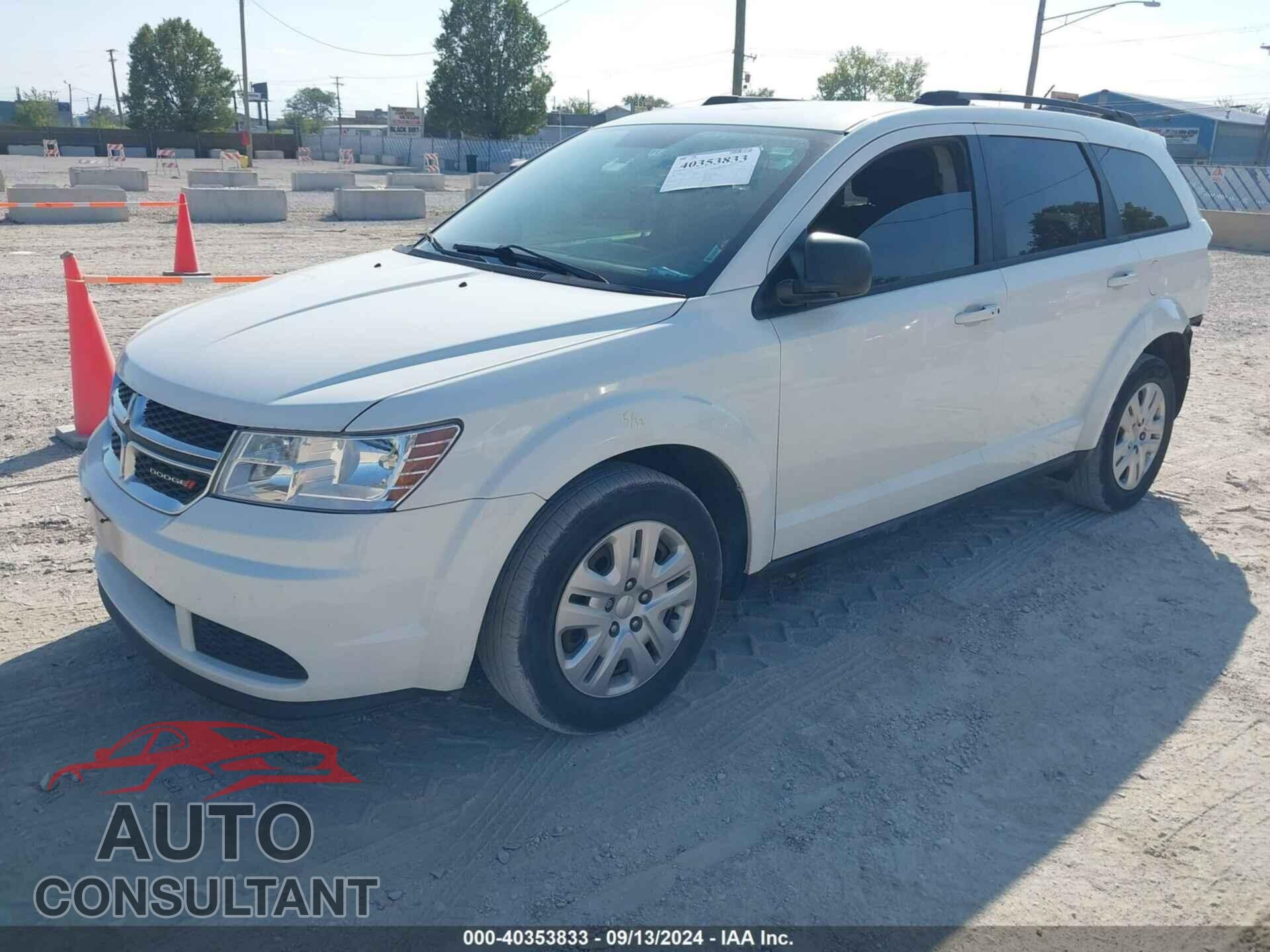 DODGE JOURNEY 2017 - 3C4PDCAB4HT609403