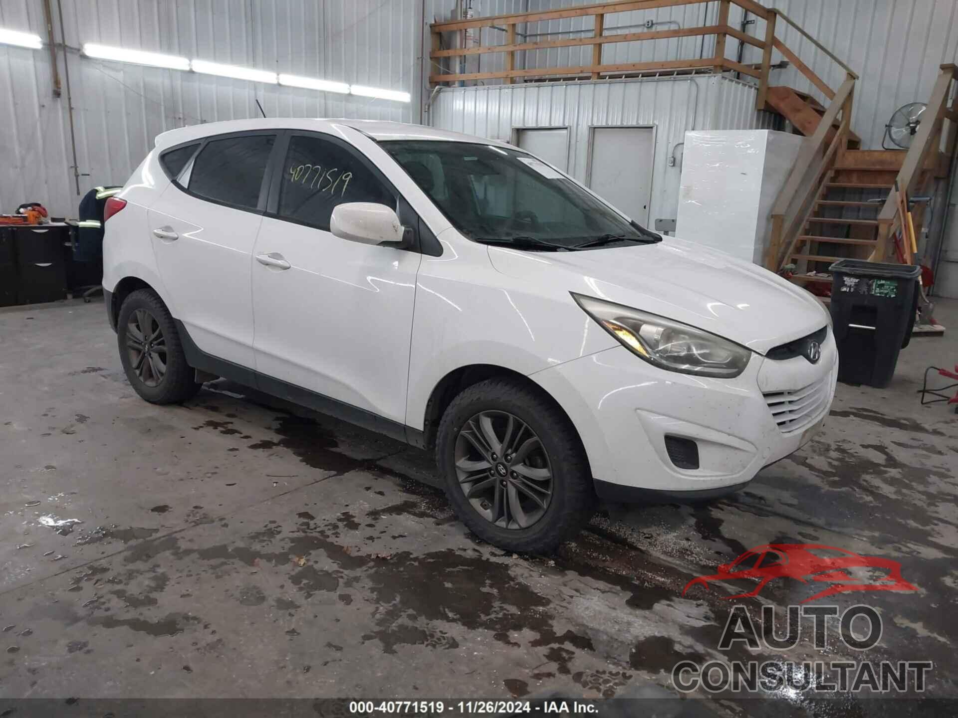 HYUNDAI TUCSON 2014 - KM8JT3AF6EU948334