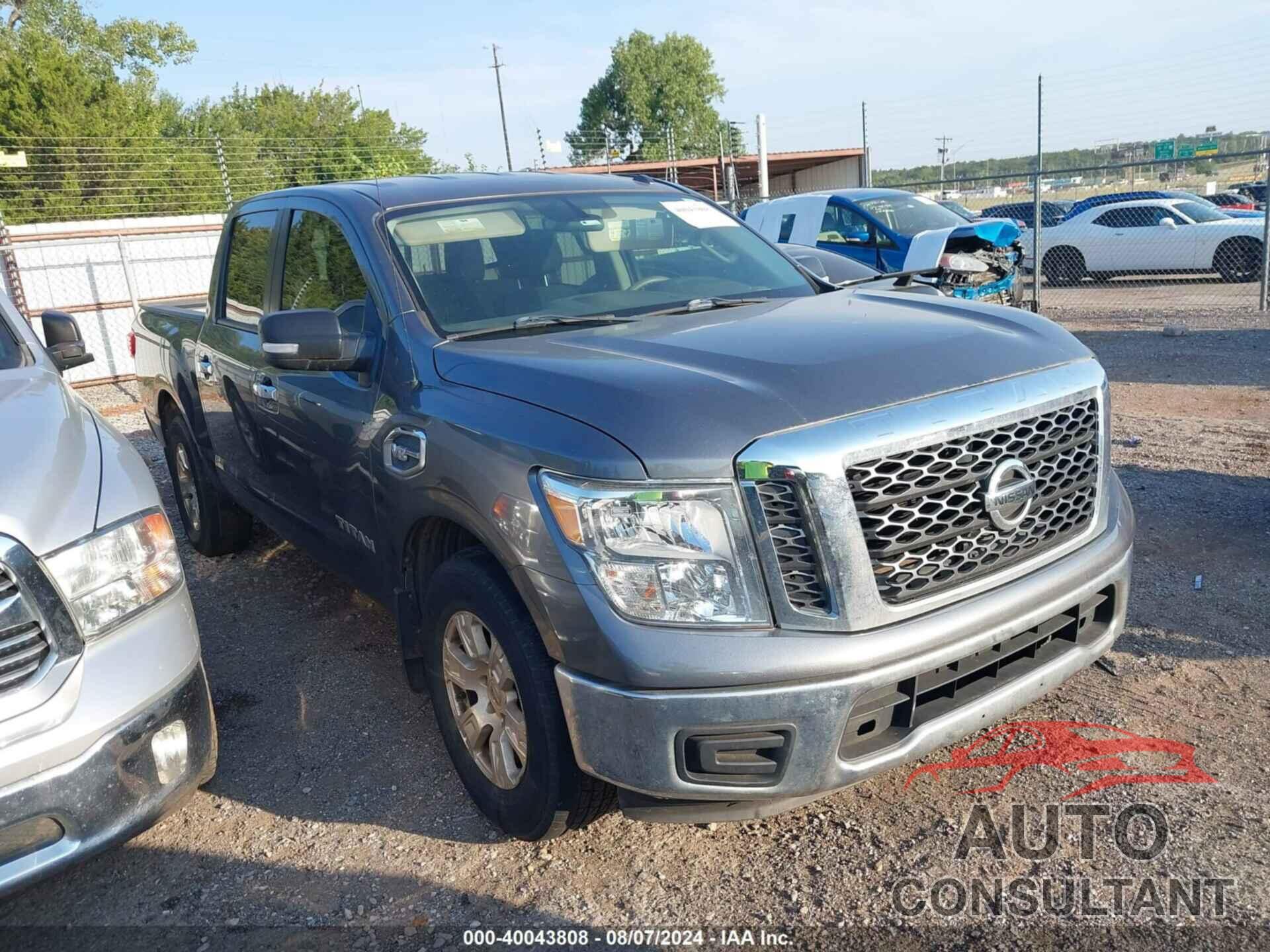 NISSAN TITAN 2017 - 1N6AA1EK2HN533335