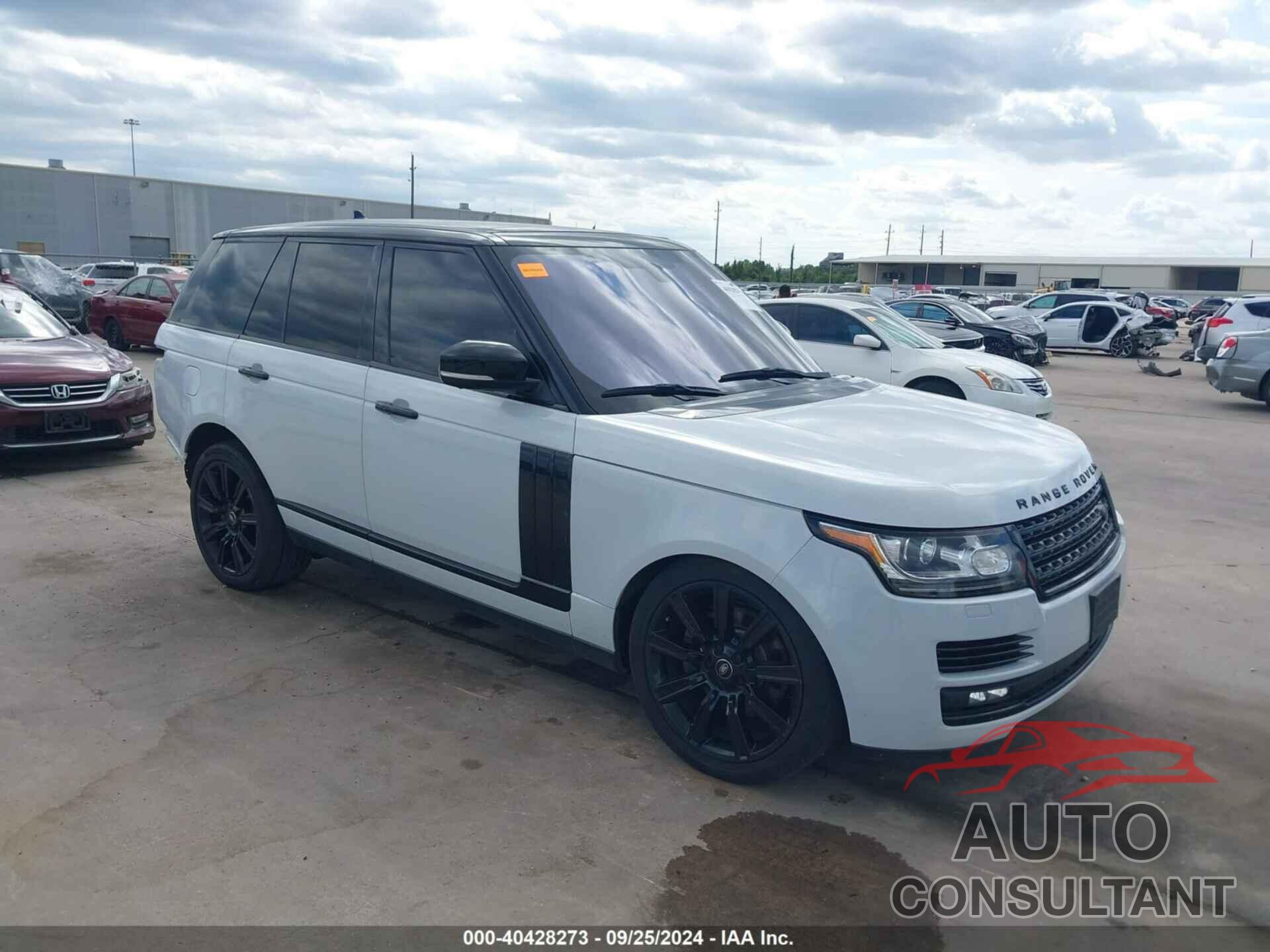 LAND ROVER RANGE ROVER 2016 - SALGS2KF2GA266039