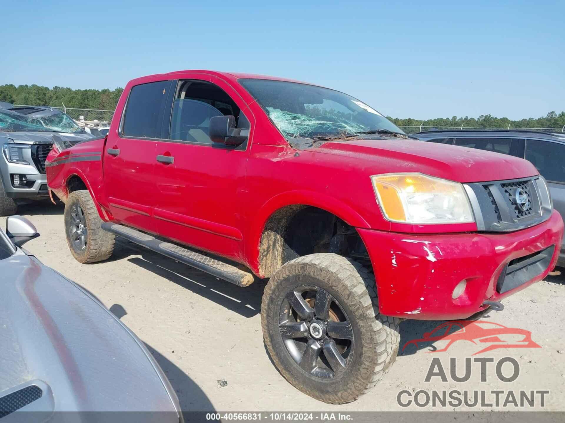 NISSAN TITAN 2012 - 1N6BA0EJ4CN319235