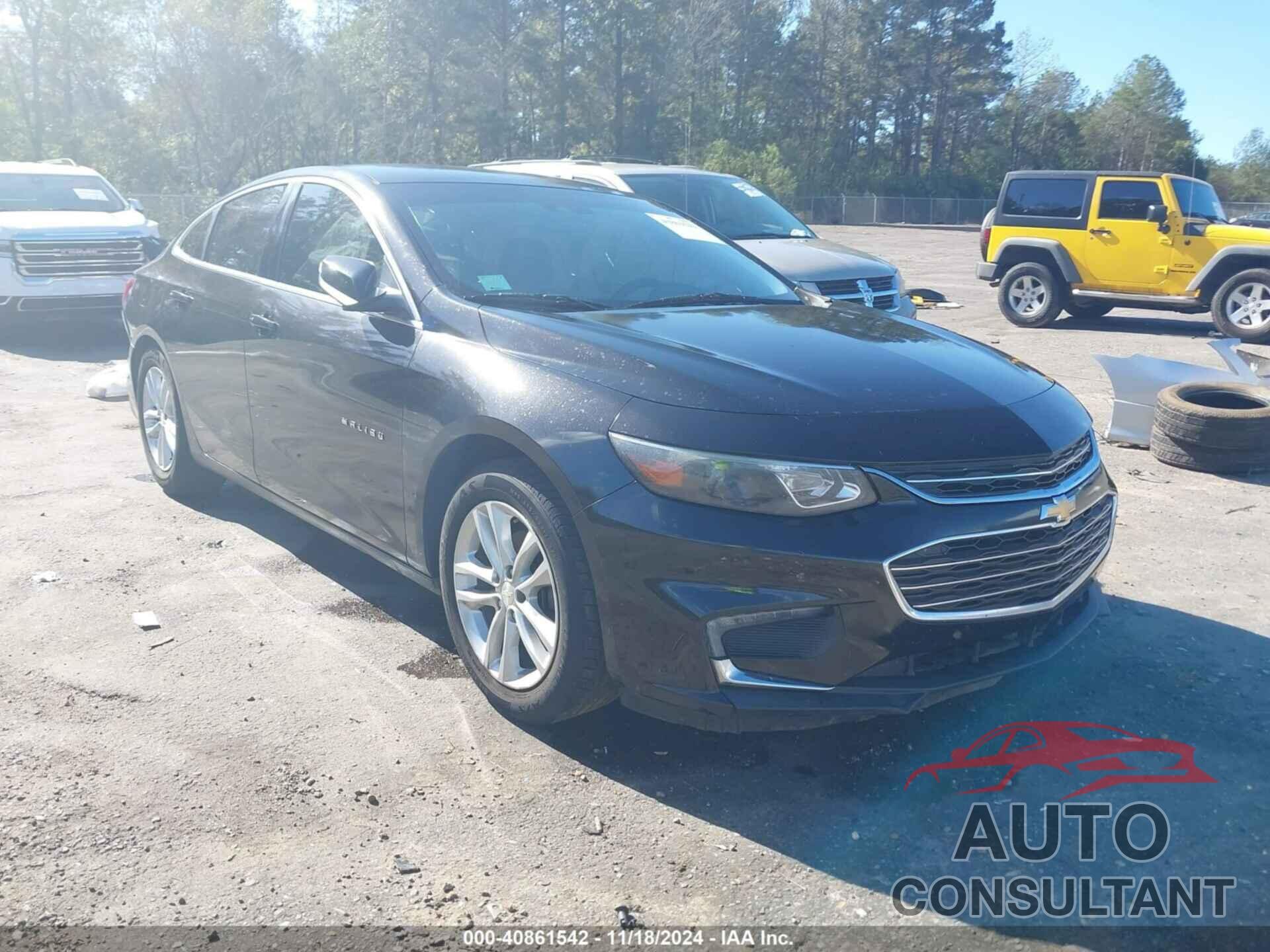 CHEVROLET MALIBU 2017 - 1G1ZE5ST8HF192220