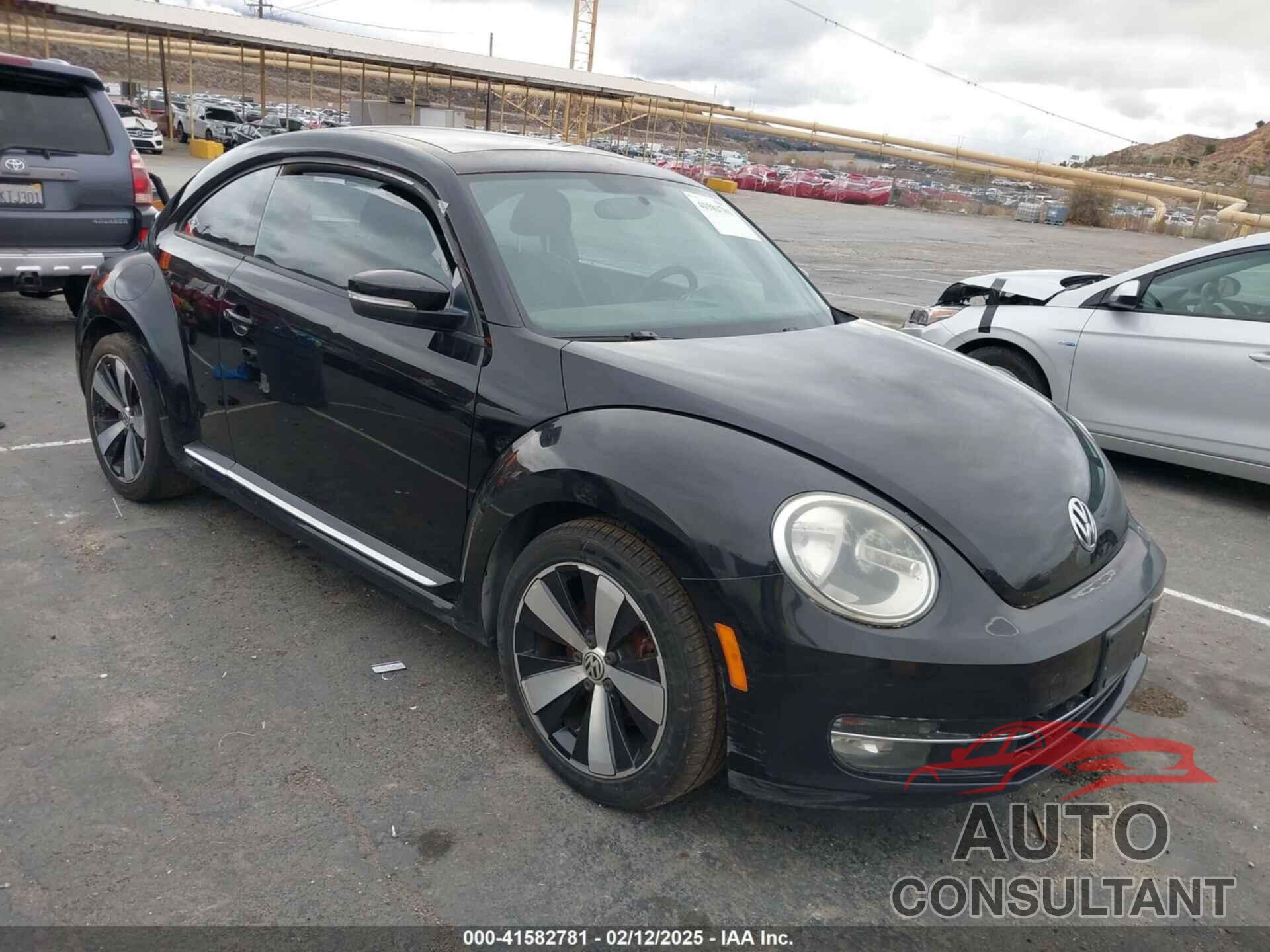 VOLKSWAGEN BEETLE 2012 - 3VWVA7AT9CM626598