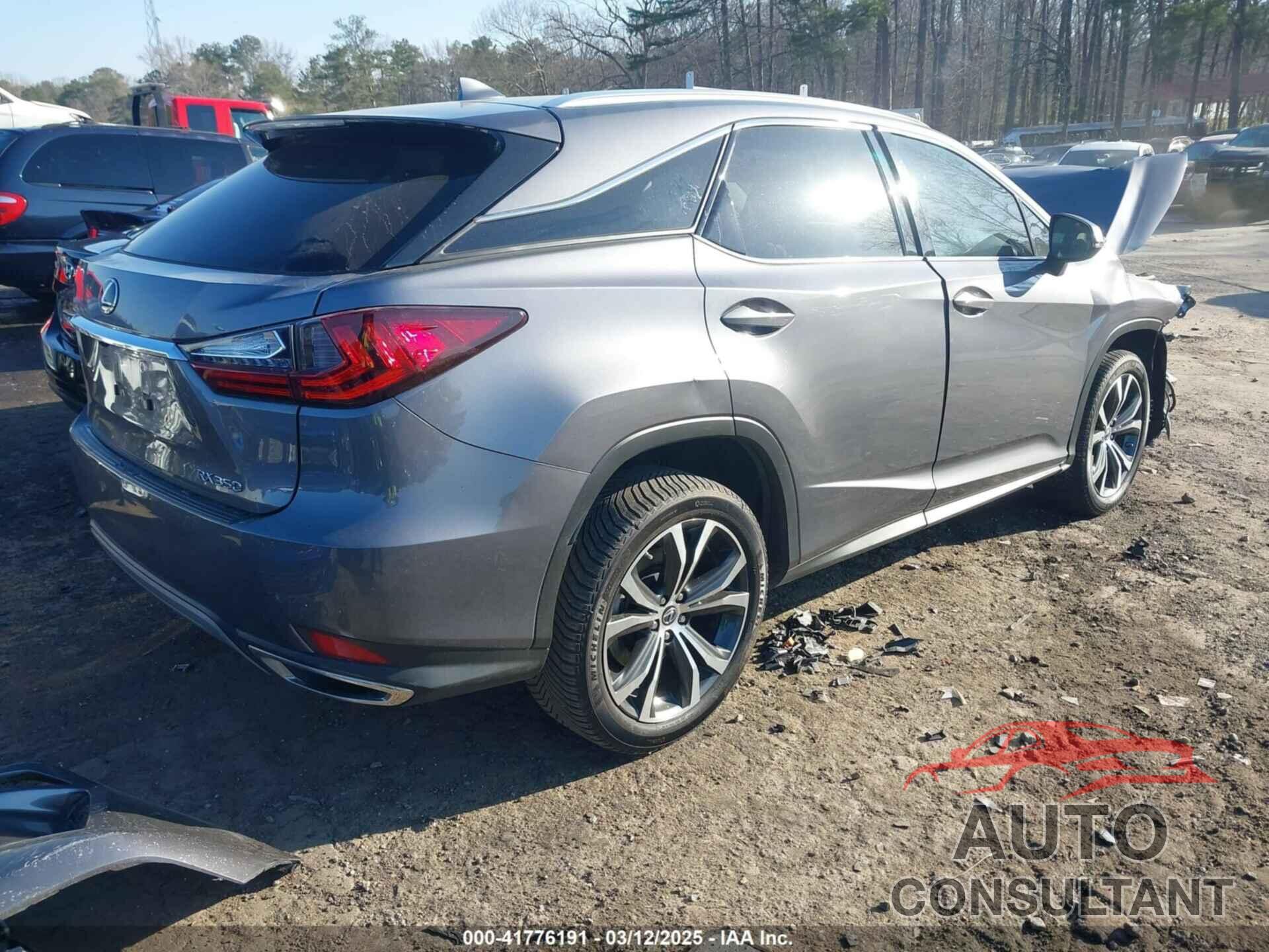 LEXUS RX 350 2022 - 2T2HZMAA8NC241885