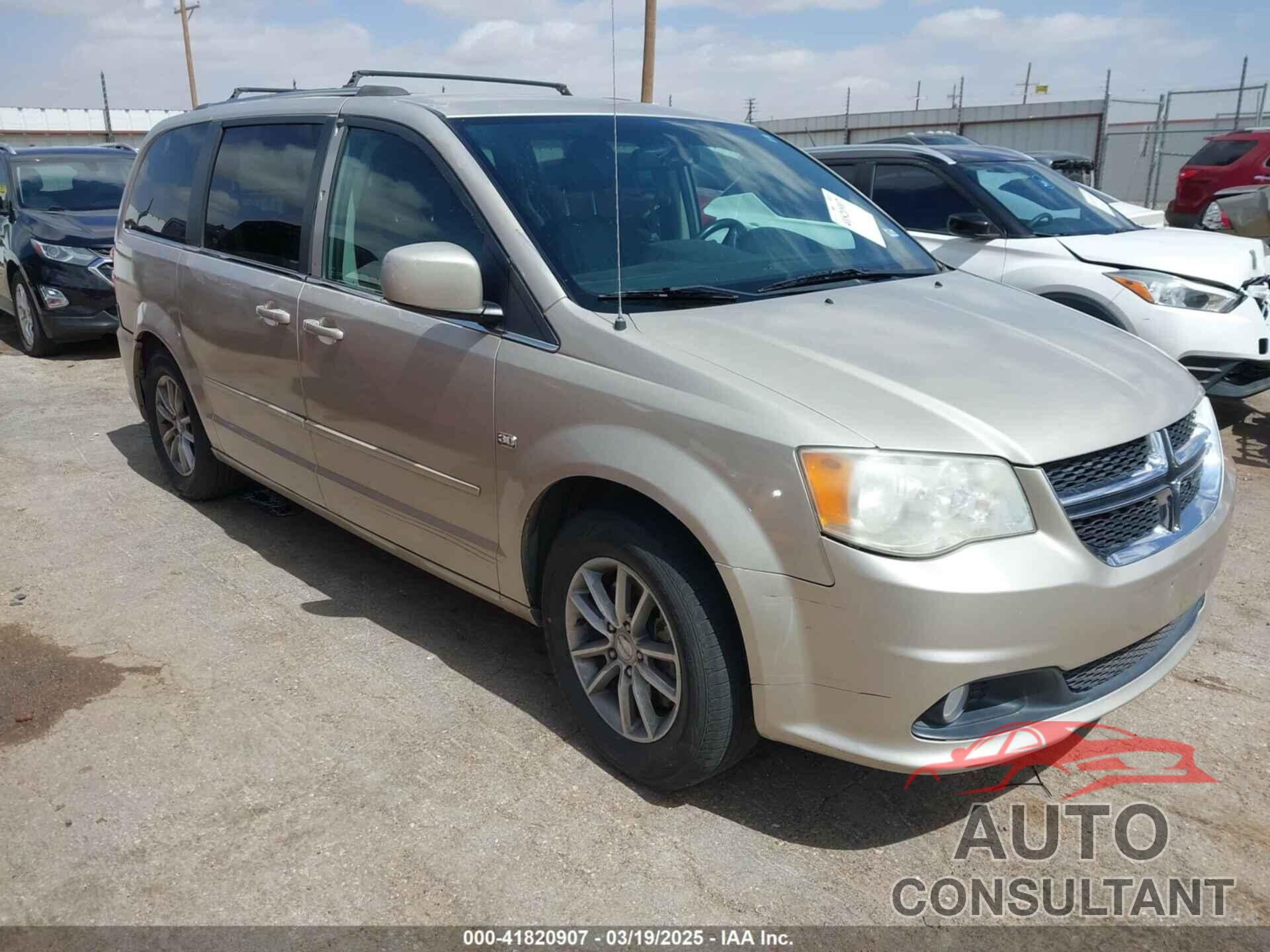 DODGE GRAND CARAVAN 2014 - 2C4RDGCG6ER466459