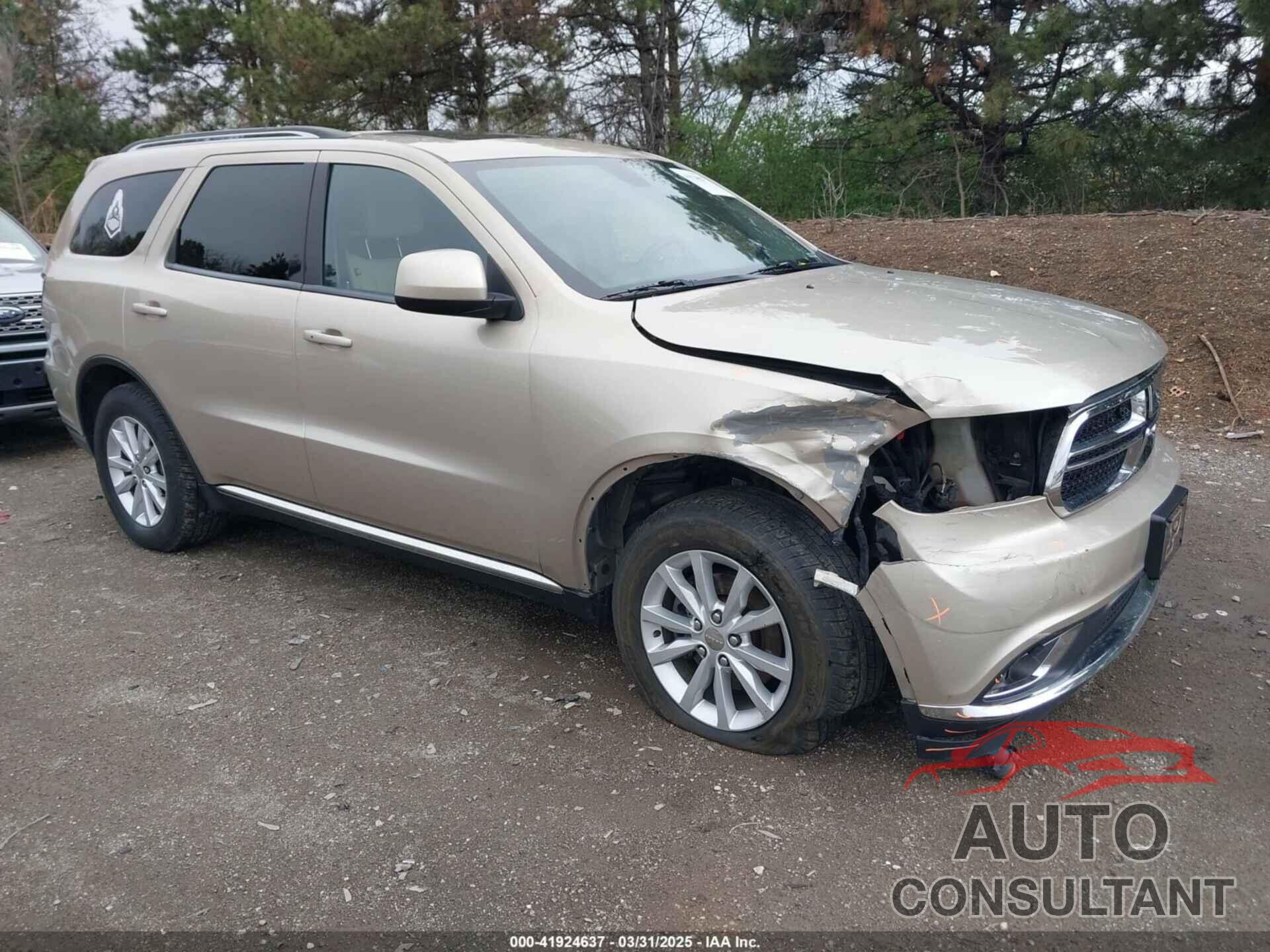 DODGE DURANGO 2014 - 1C4RDJAG0EC287049