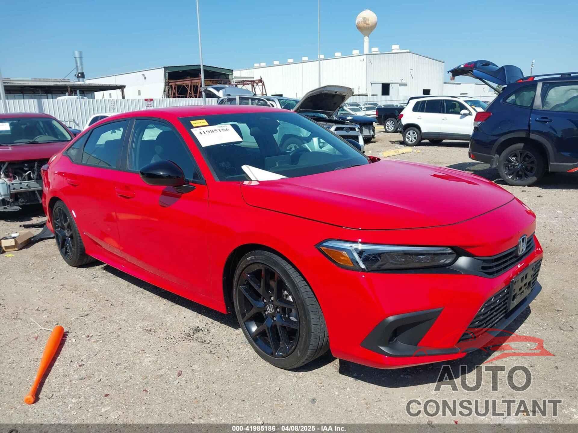 HONDA CIVIC 2022 - 2HGFE2F52NH575909