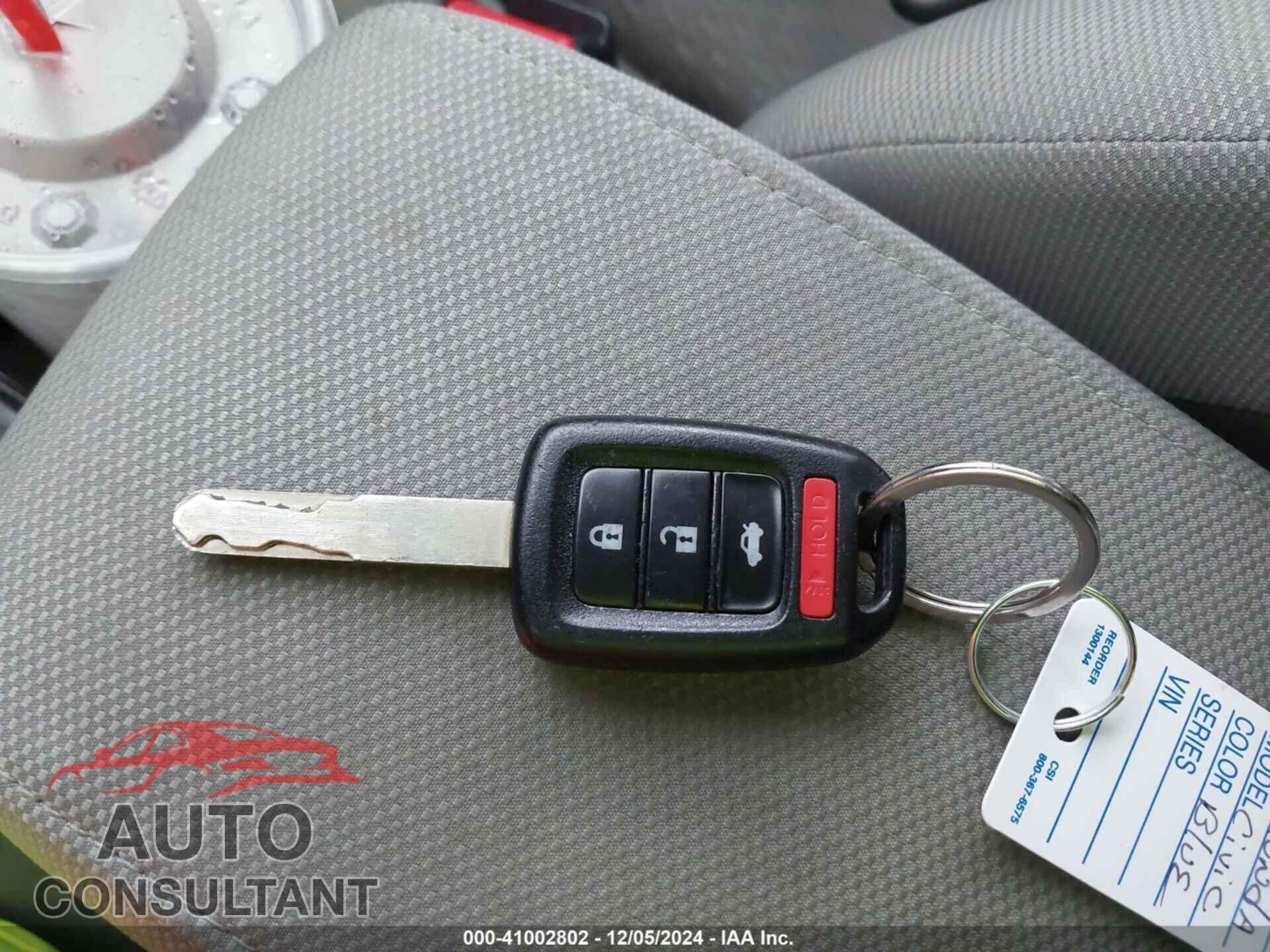 HONDA CIVIC 2014 - 19XFB2F51EE224721