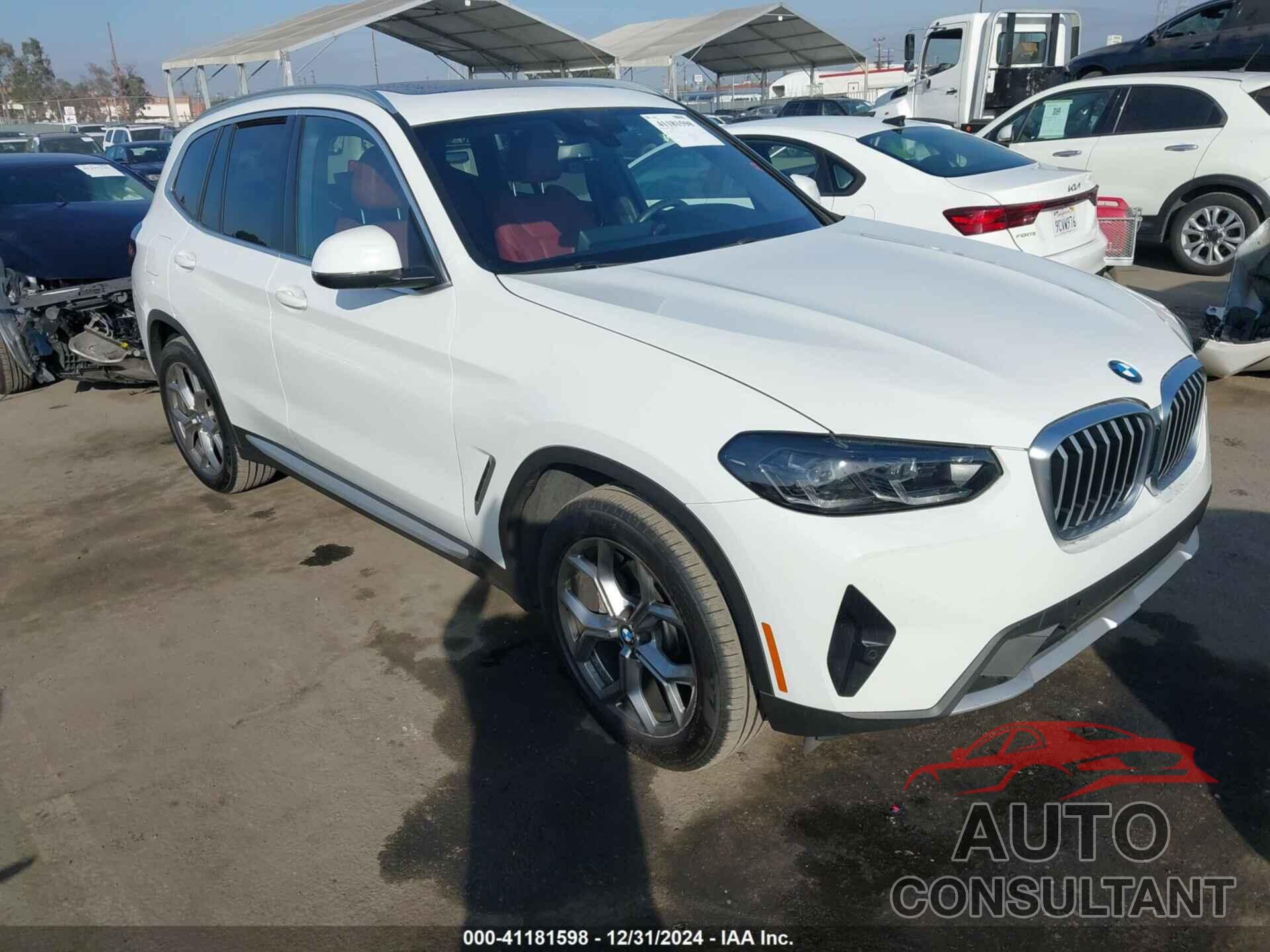 BMW X3 2022 - 5UX43DP02N9K79846