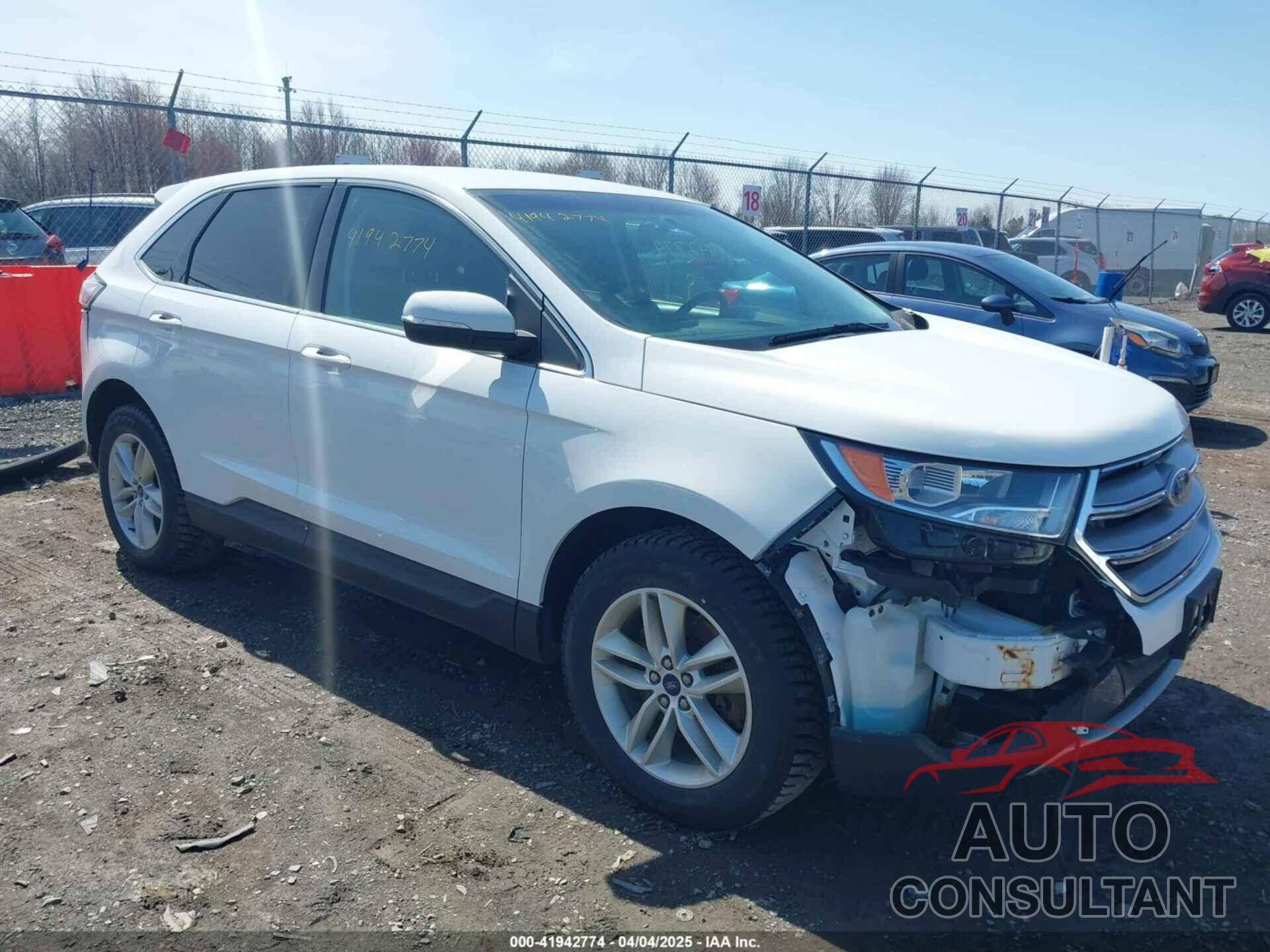 FORD EDGE 2018 - 2FMPK4J9XJBB37424