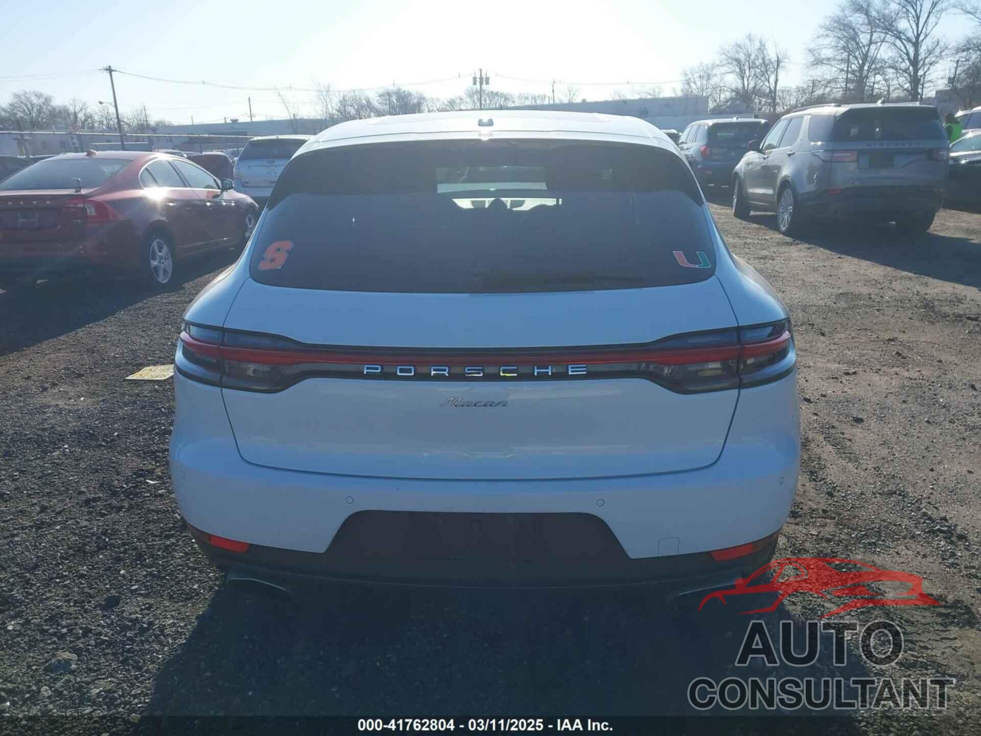 PORSCHE MACAN 2021 - WP1AA2A53MLB09451