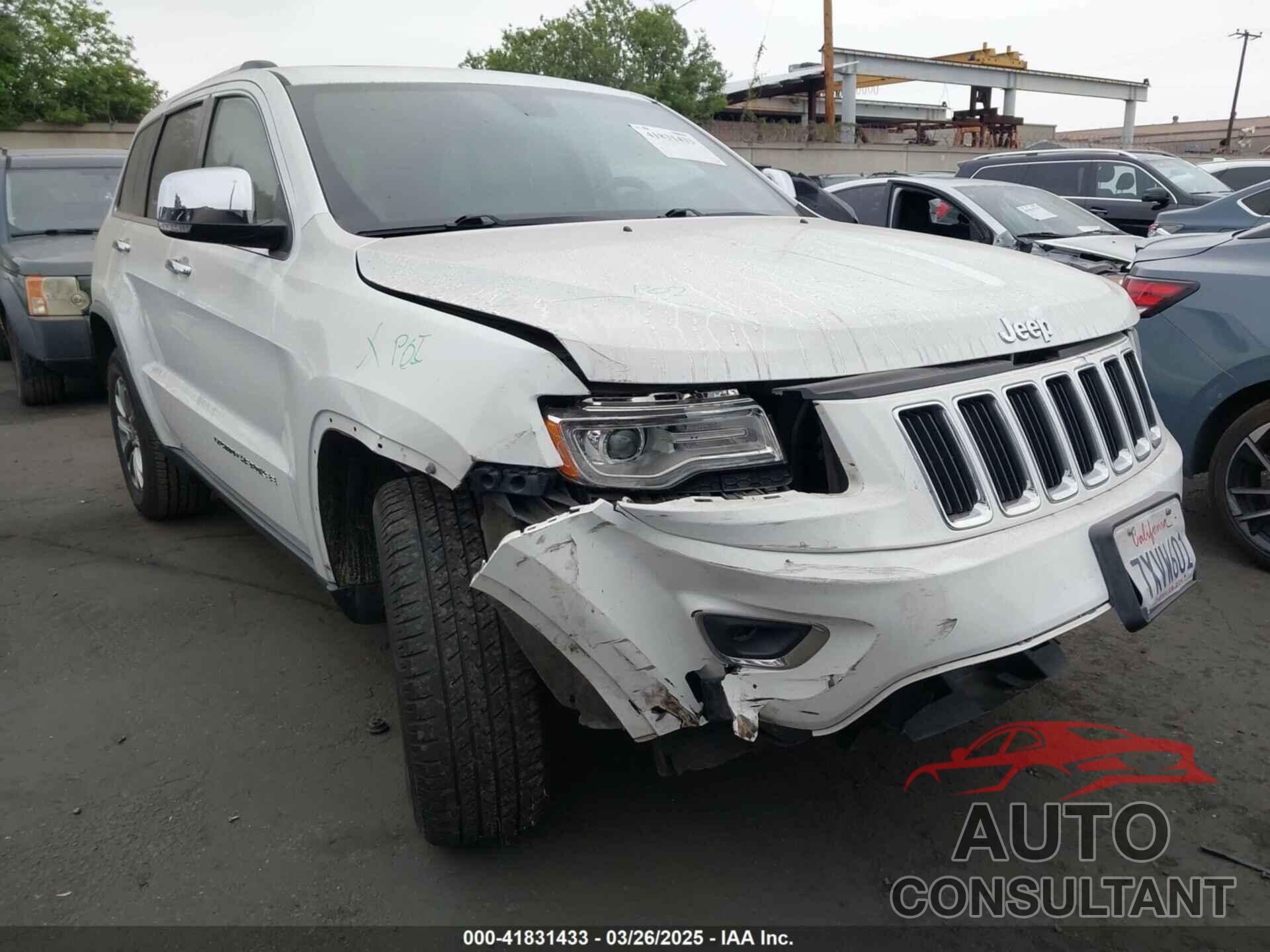 JEEP GRAND CHEROKEE 2015 - 1C4RJEBG6FC217345