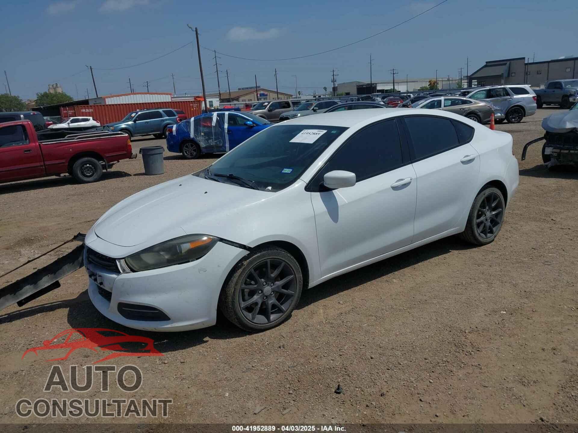 DODGE DART 2015 - 1C3CDFAA1FD392214