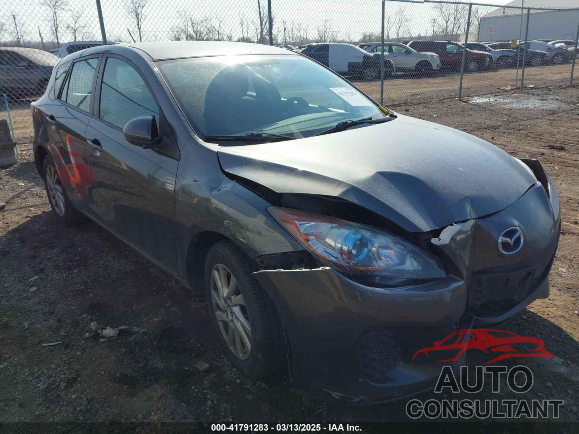 MAZDA MAZDA3 2013 - JM1BL1LP1D1810199