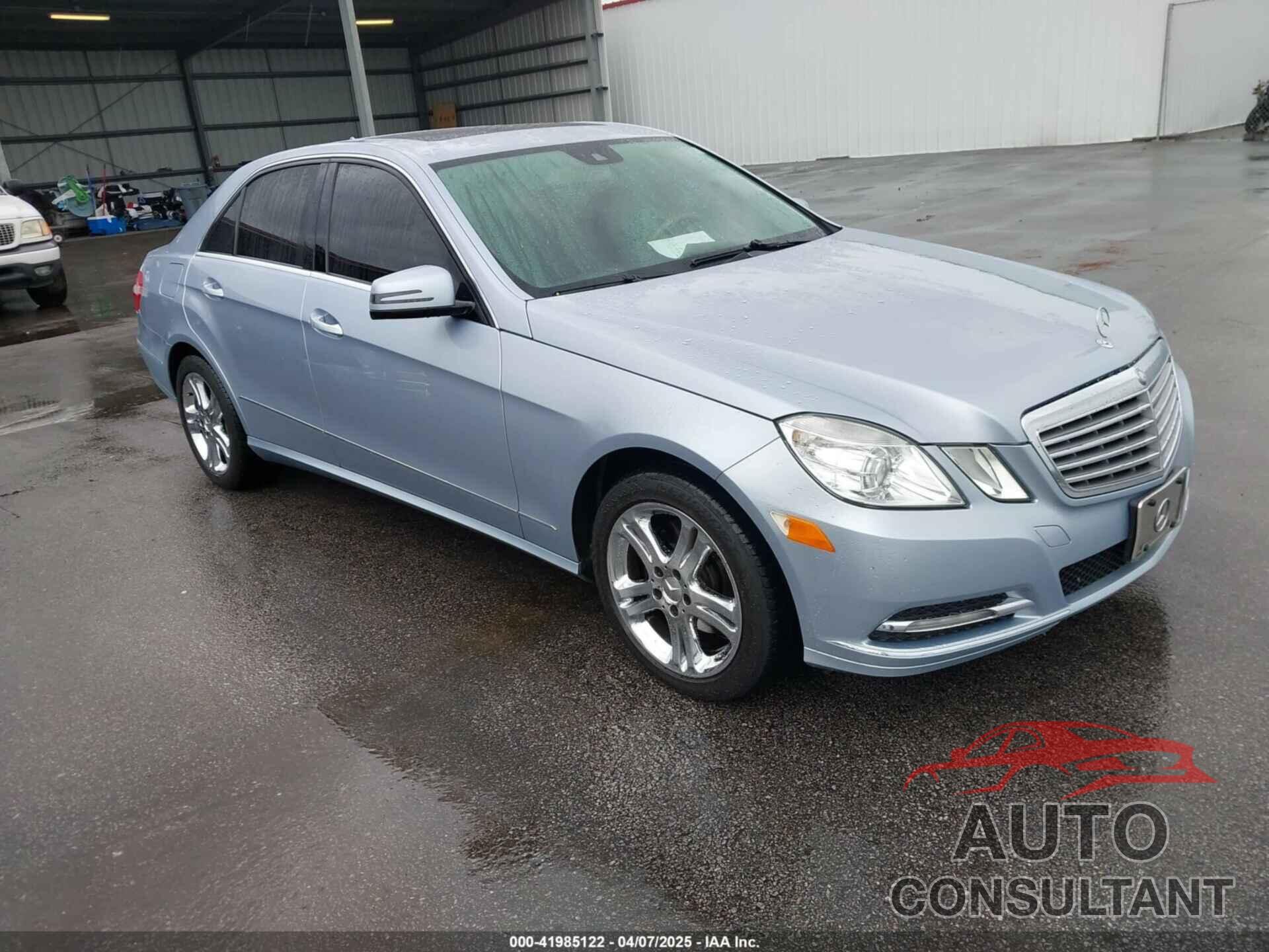 MERCEDES-BENZ E 350 2013 - WDDHF8JB9DA663167
