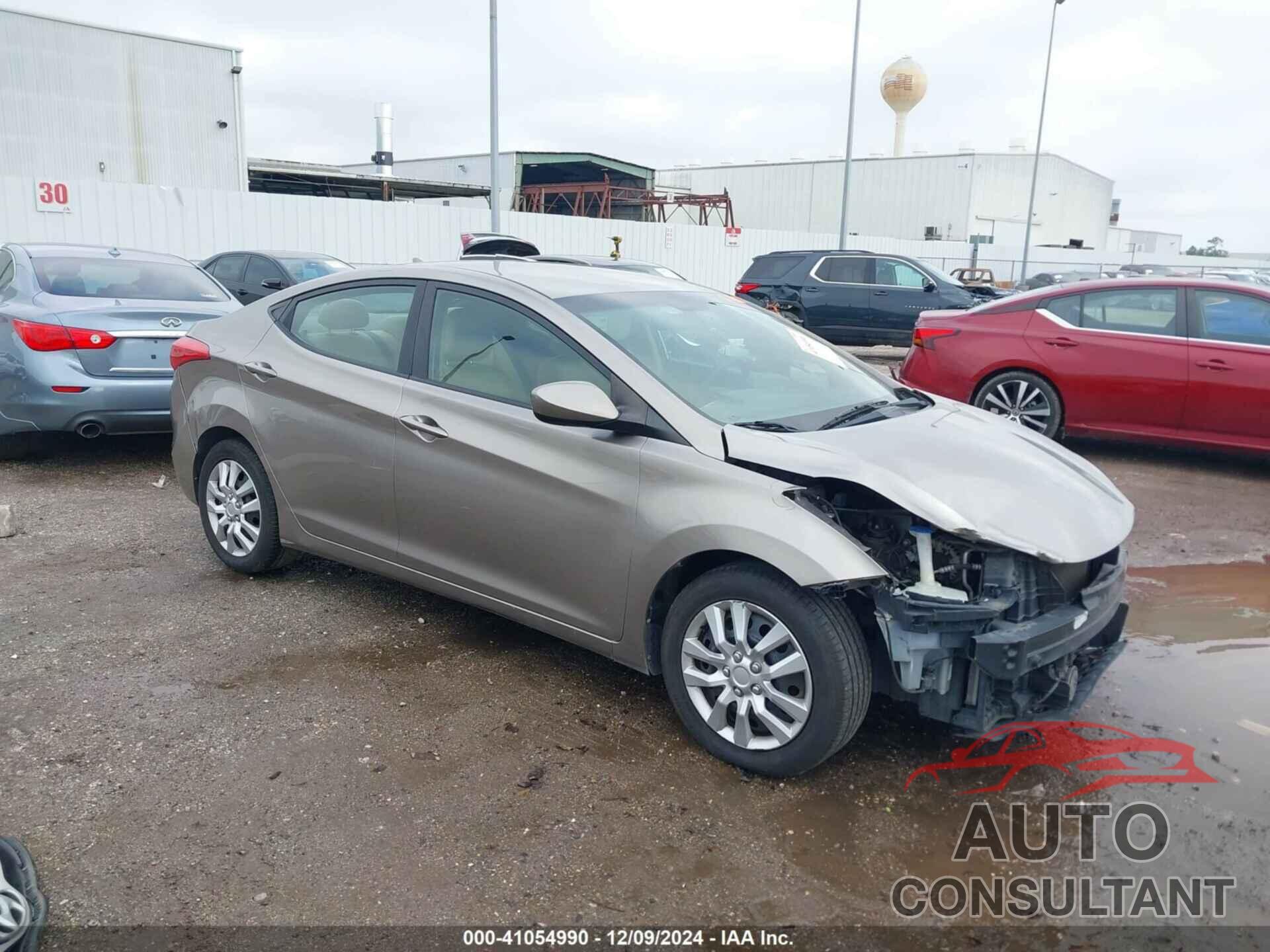 HYUNDAI ELANTRA 2011 - 5NPDH4AE0BH047370