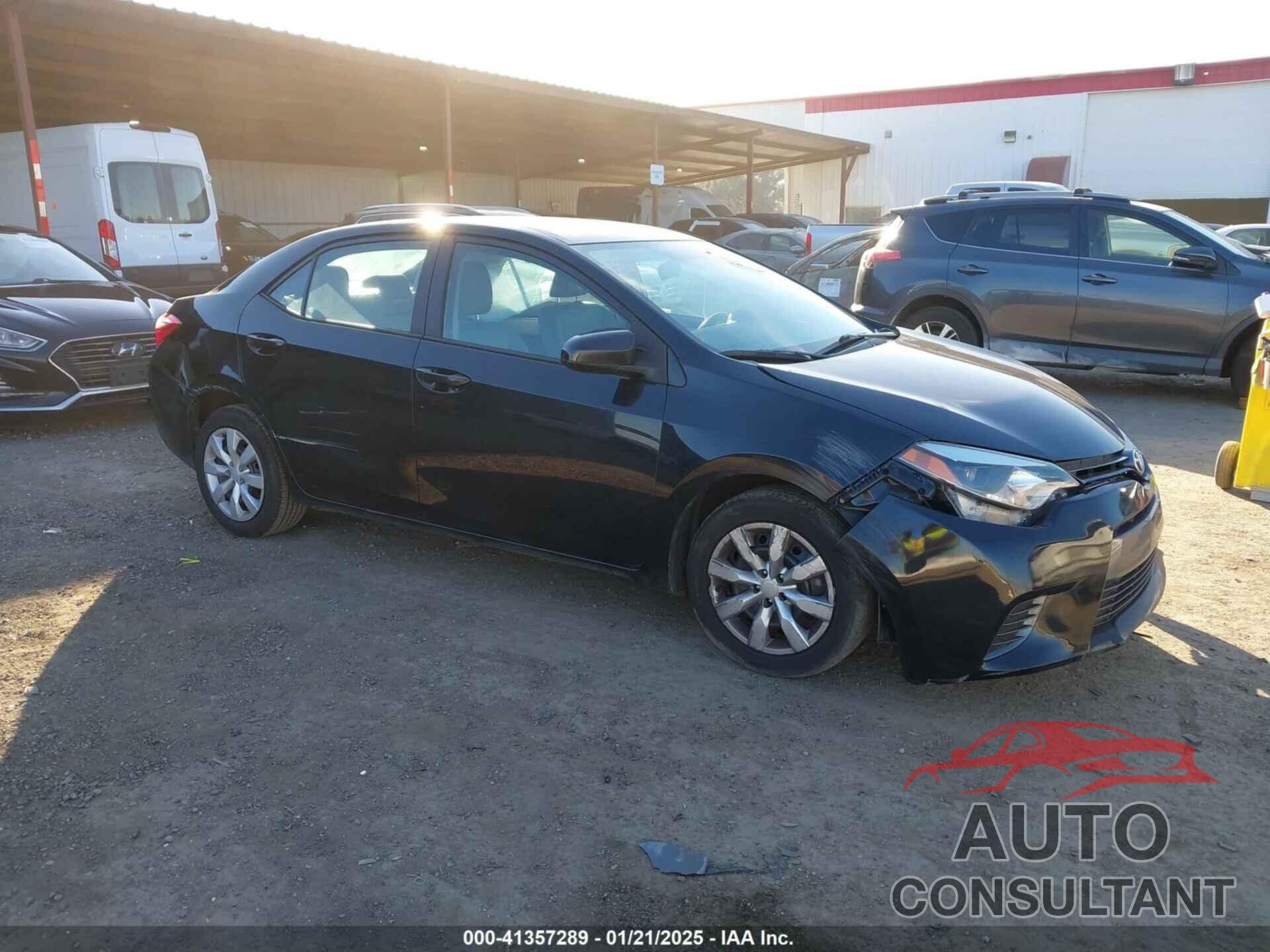 TOYOTA COROLLA 2016 - 2T1BURHE7GC663180