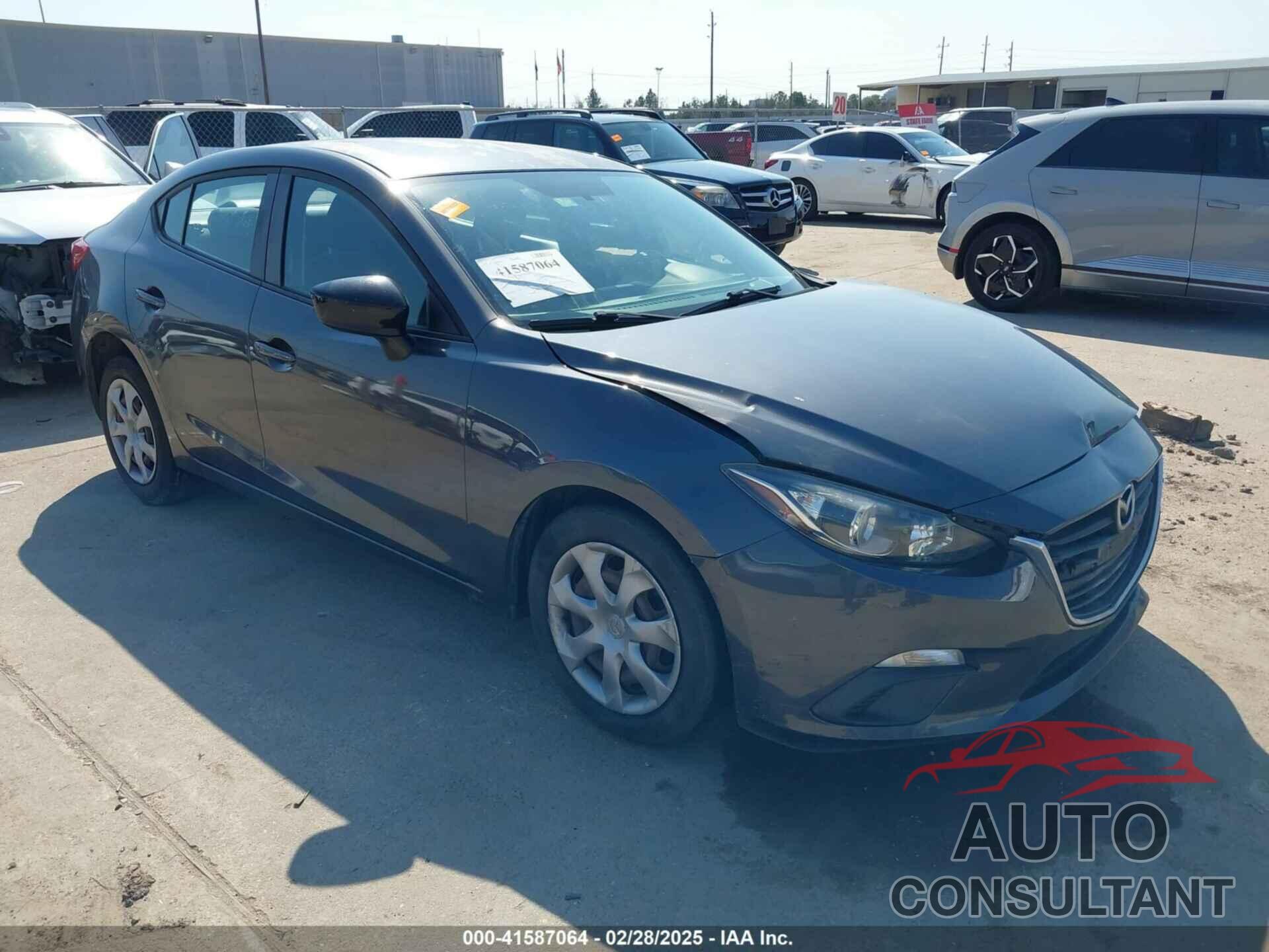 MAZDA MAZDA3 2014 - JM1BM1T74E1129162