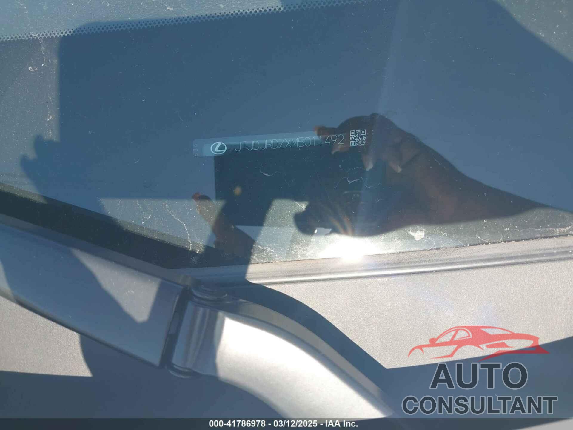 LEXUS NX 300H 2021 - JTJDJRDZXM5011492