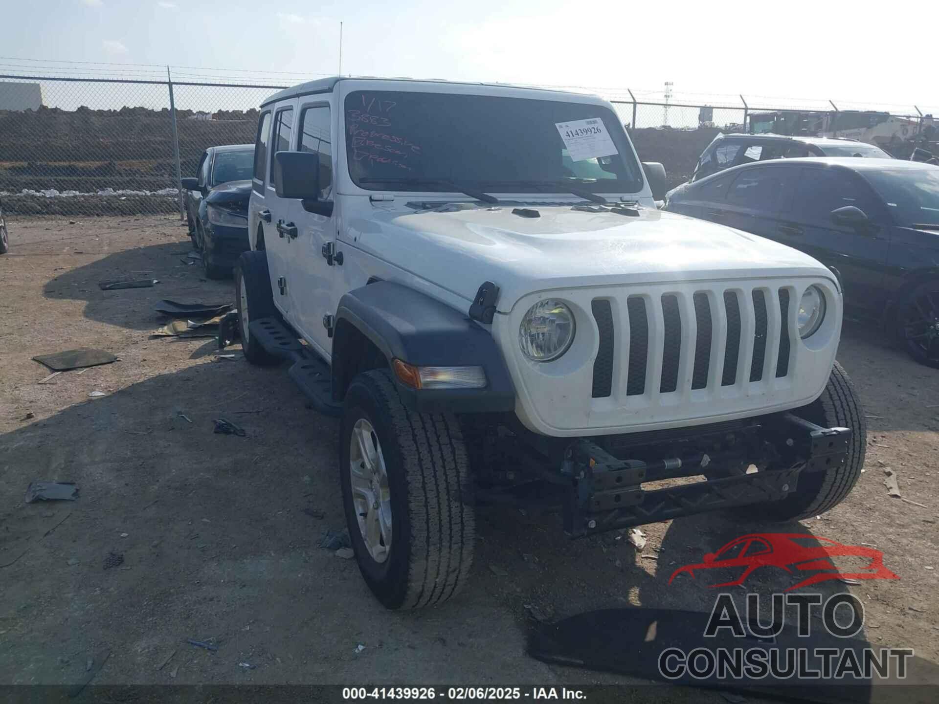JEEP WRANGLER UNLIMITED 2019 - 1C4HJXDG0KW597361