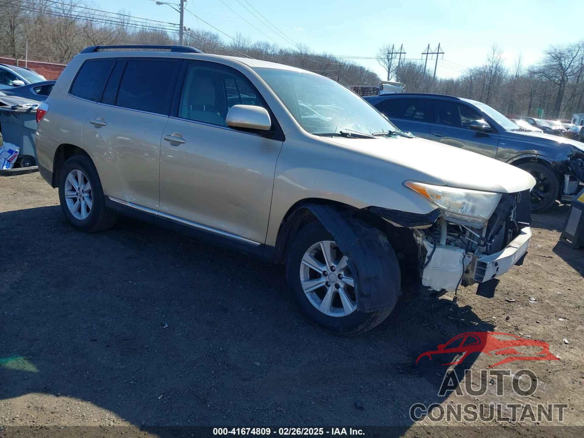 TOYOTA HIGHLANDER 2011 - 5TDBK3EH2BS059411