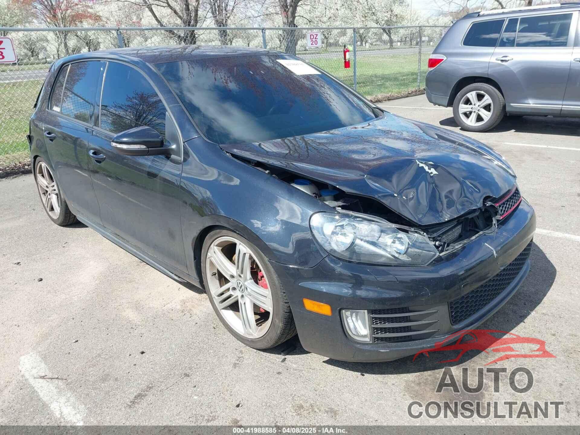 VOLKSWAGEN GTI 2012 - WVWHV7AJ7CW261504