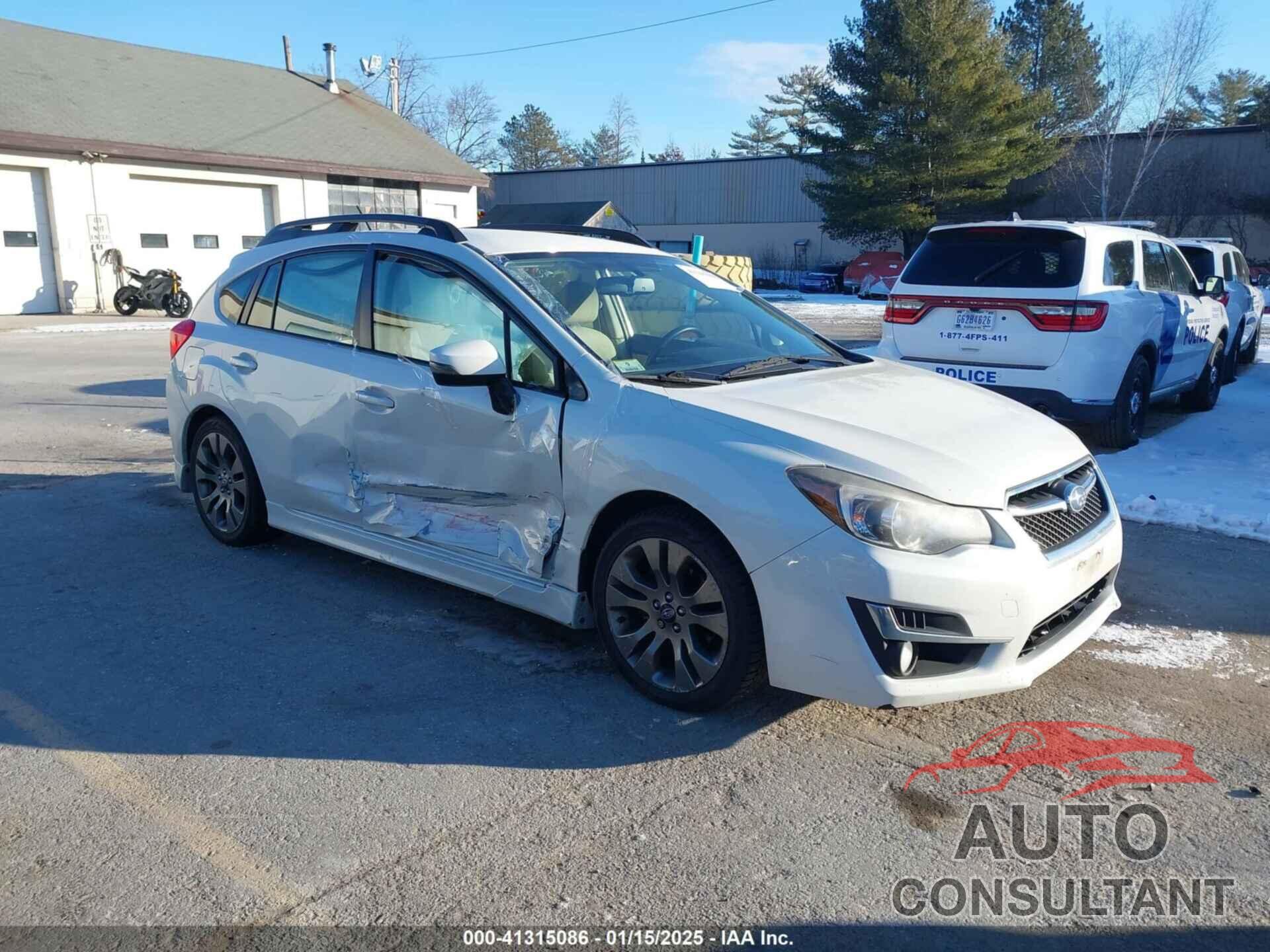 SUBARU IMPREZA WAGON 2016 - JF1GPAP68G9281633