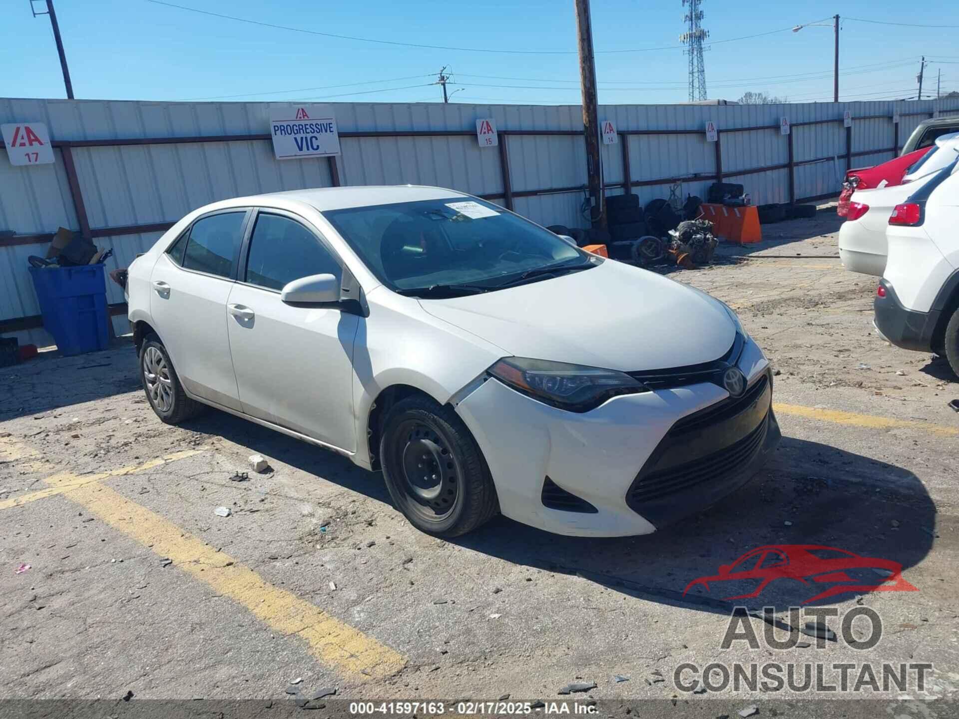 TOYOTA COROLLA 2018 - 5YFBURHEXJP747579