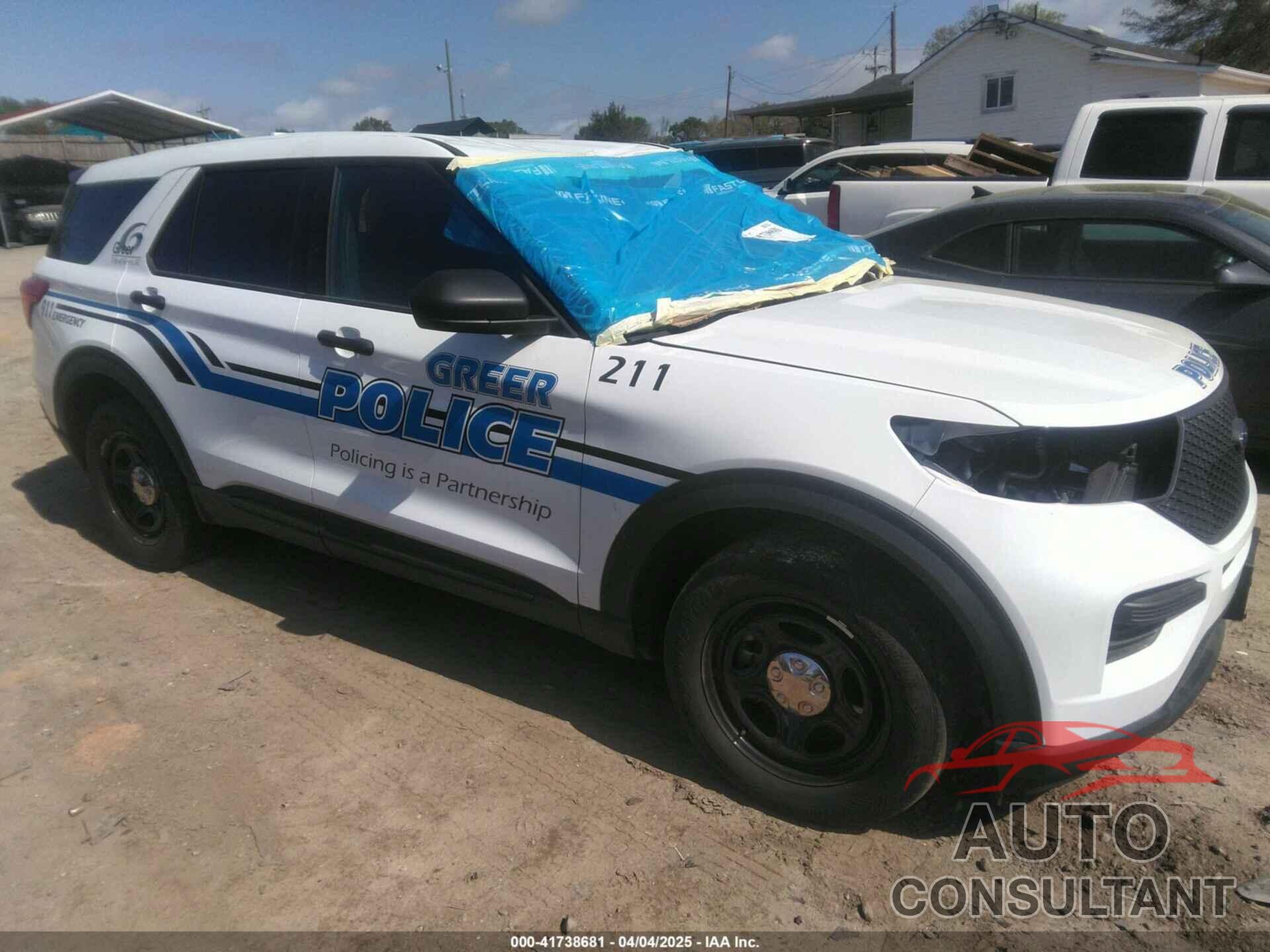 FORD POLICE INTERCEPTOR 2022 - 1FM5K8ABXNGB81584