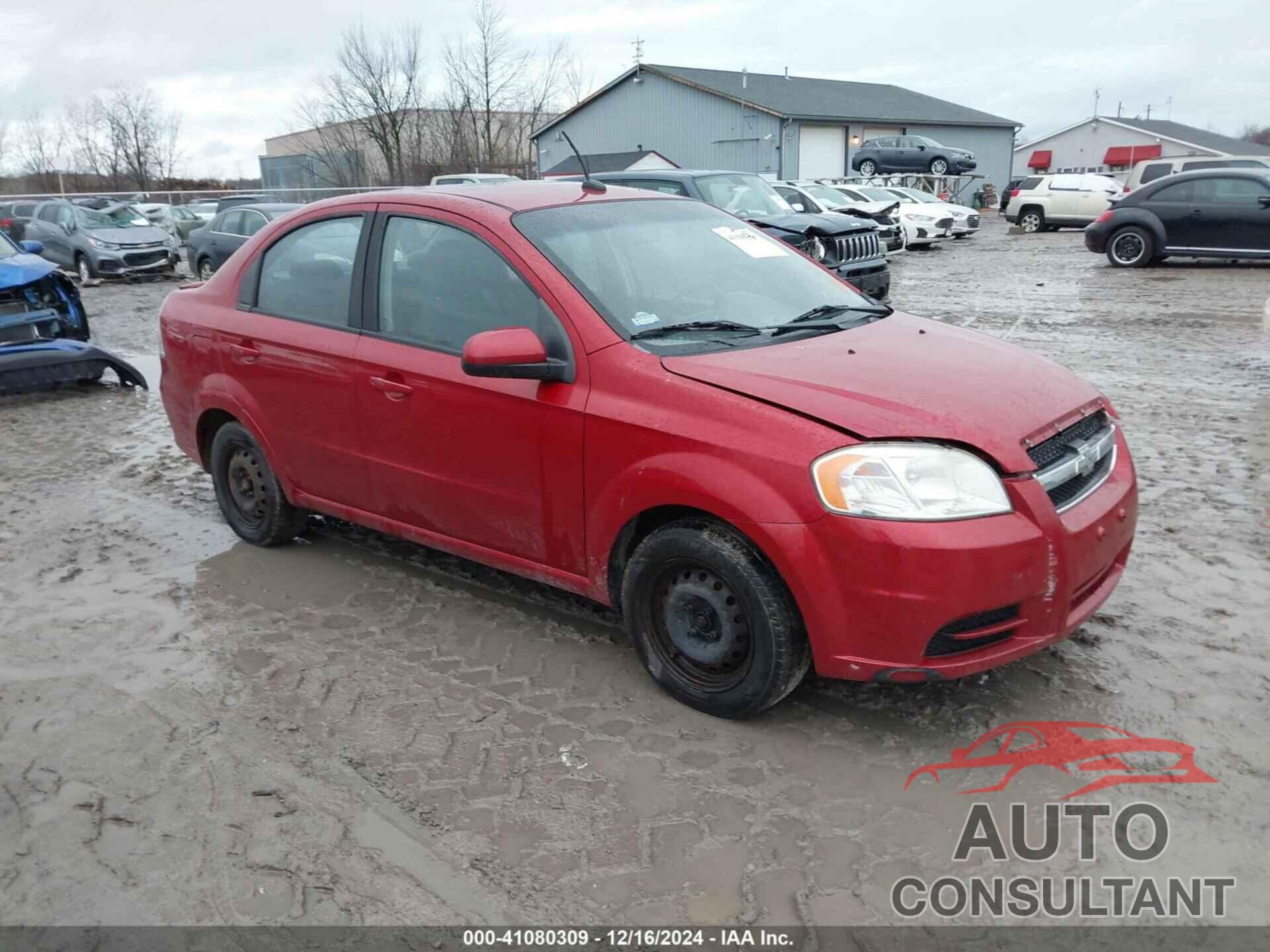 CHEVROLET AVEO 2011 - KL1TD5DE9BB198824