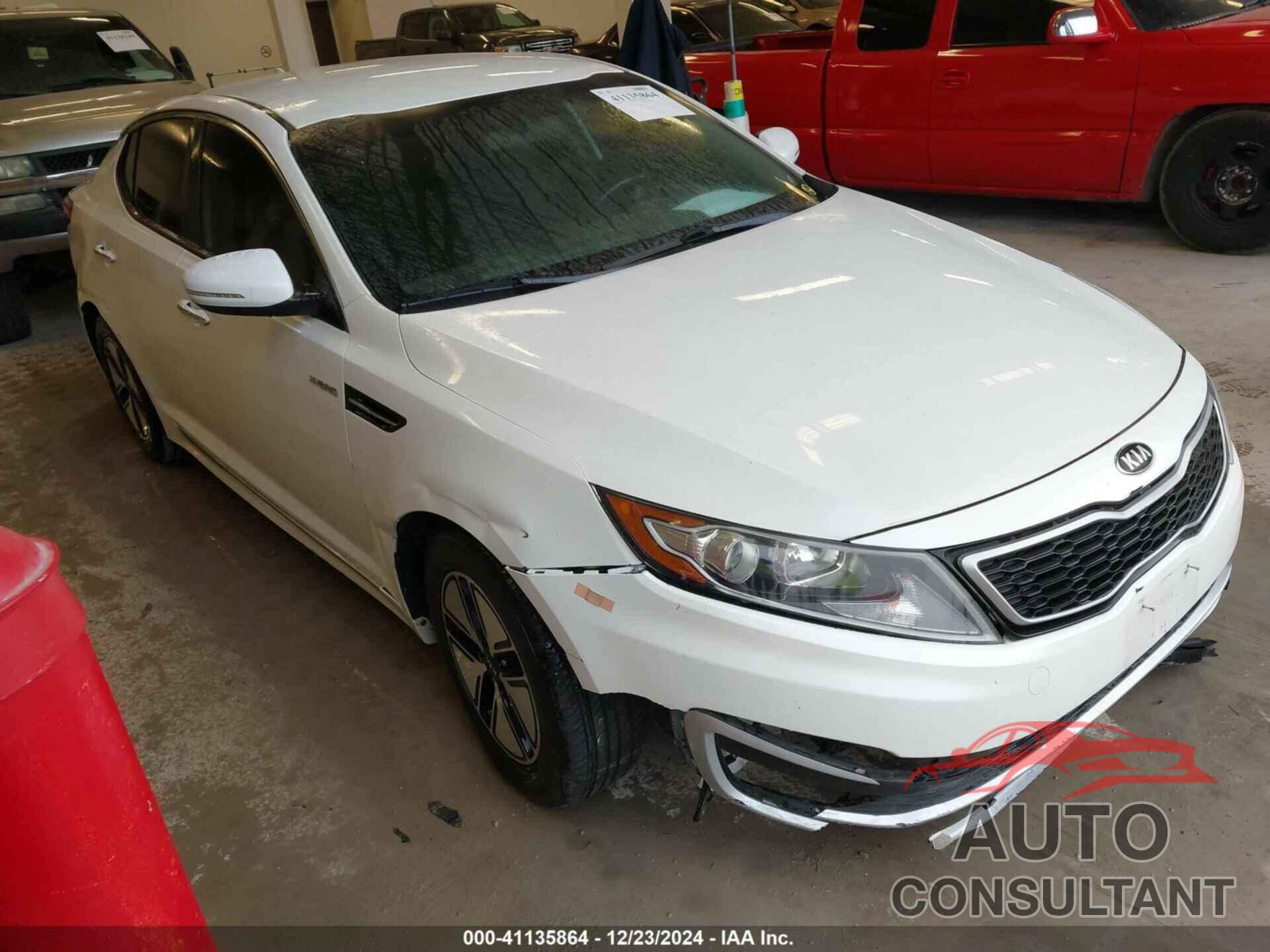 KIA OPTIMA HYBRID 2013 - KNAGM4ADXD5062006