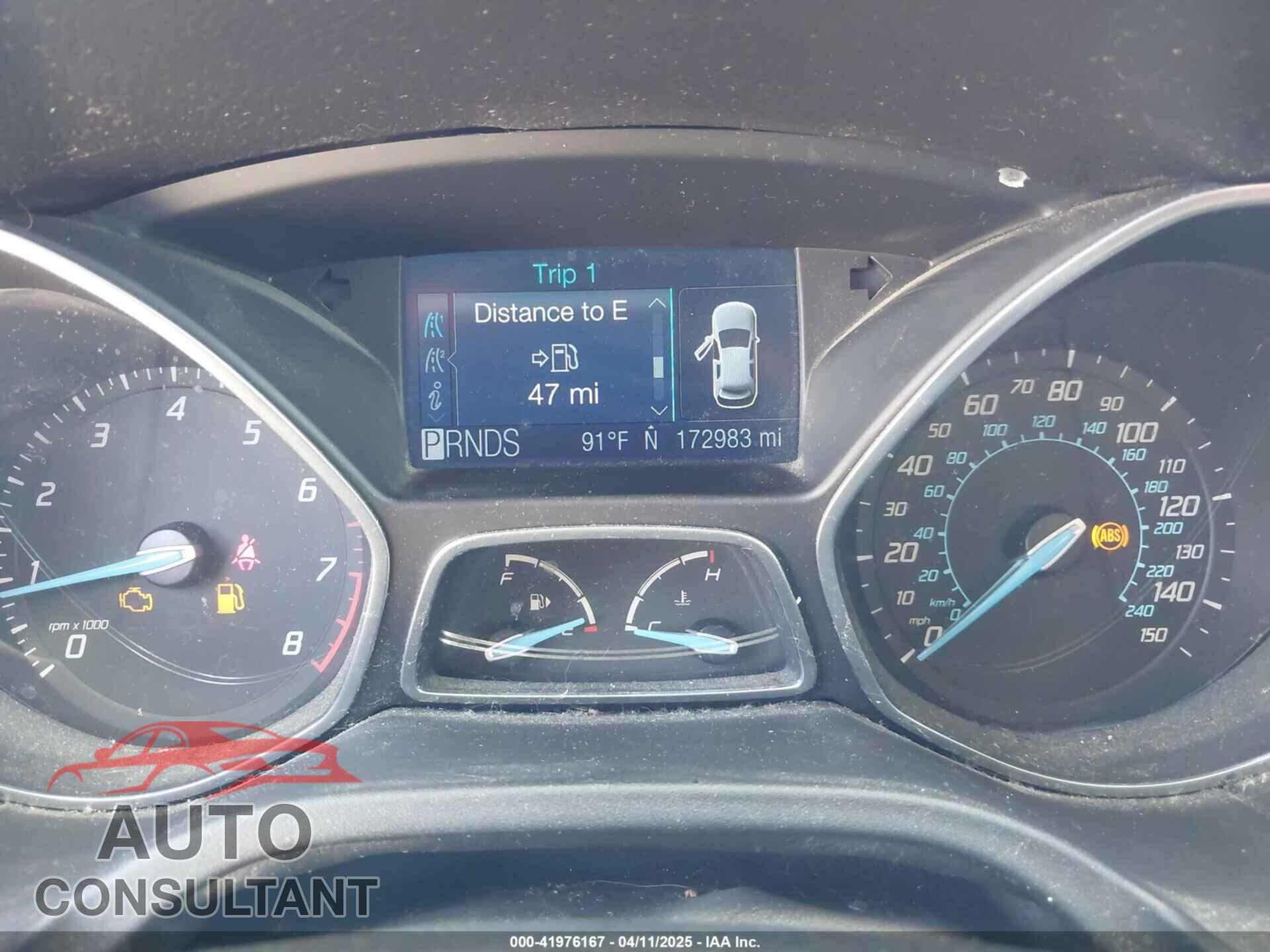FORD FOCUS 2012 - 1FAHP3F24CL320603