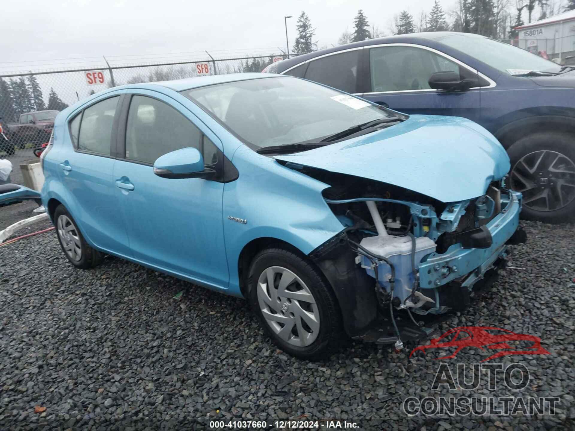 TOYOTA PRIUS C 2015 - JTDKDTB39F1098616