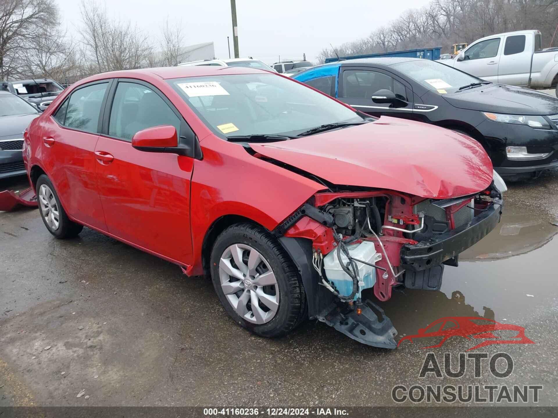 TOYOTA COROLLA 2015 - 2T1BURHE7FC305625