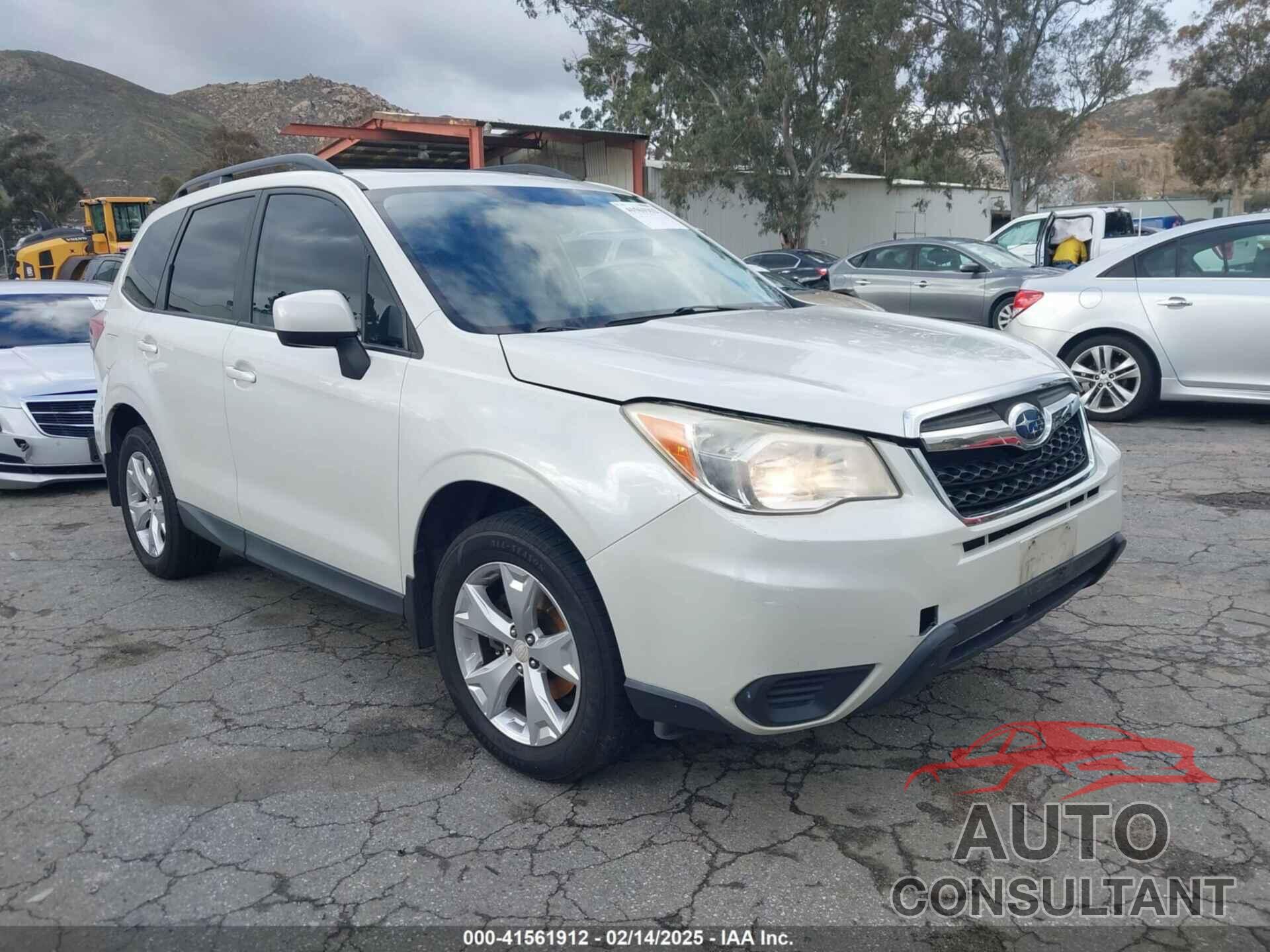 SUBARU FORESTER 2014 - JF2SJAEC8EH432165