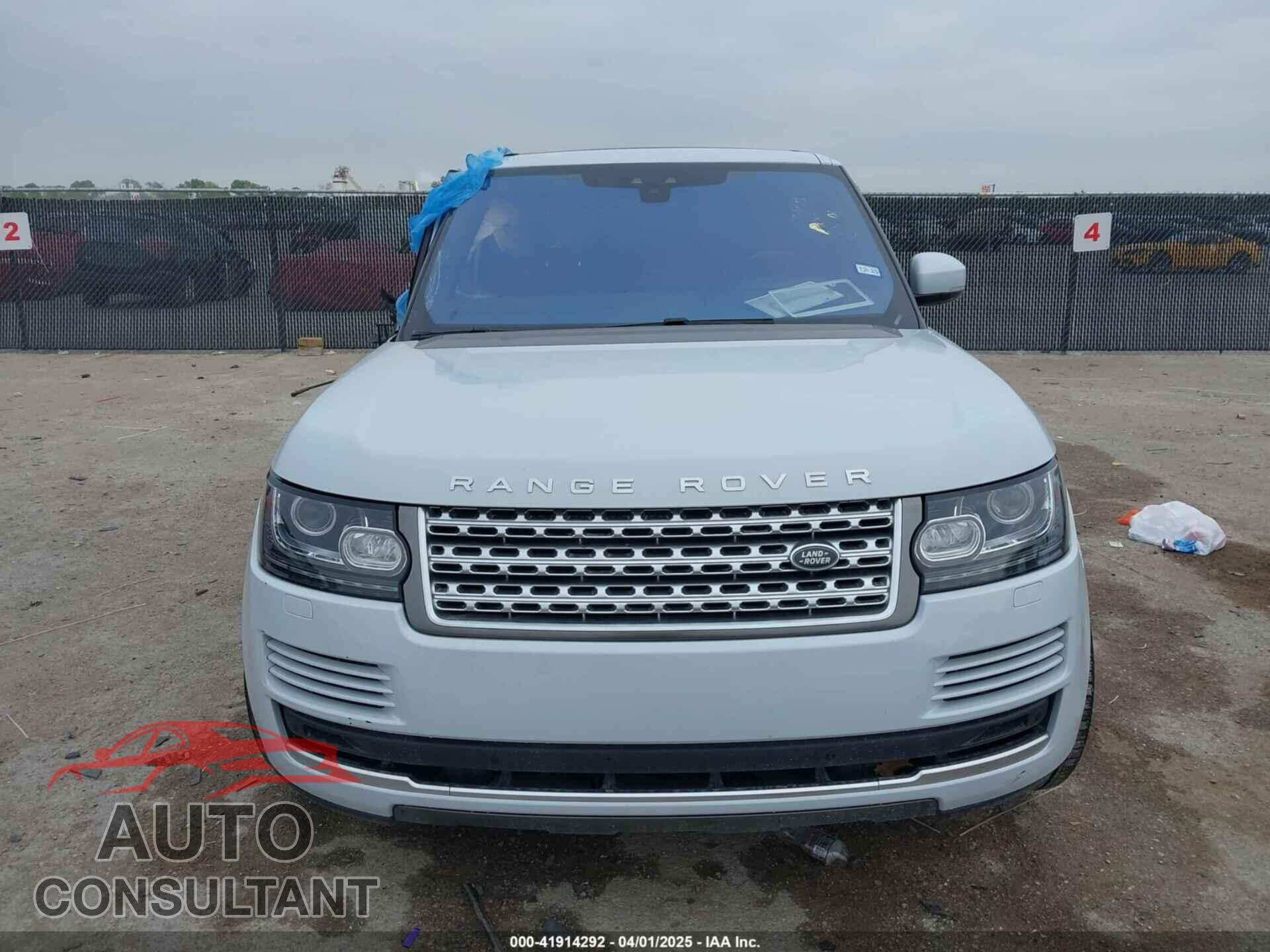 LAND ROVER RANGE ROVER 2017 - SALGS2FV7HA354684