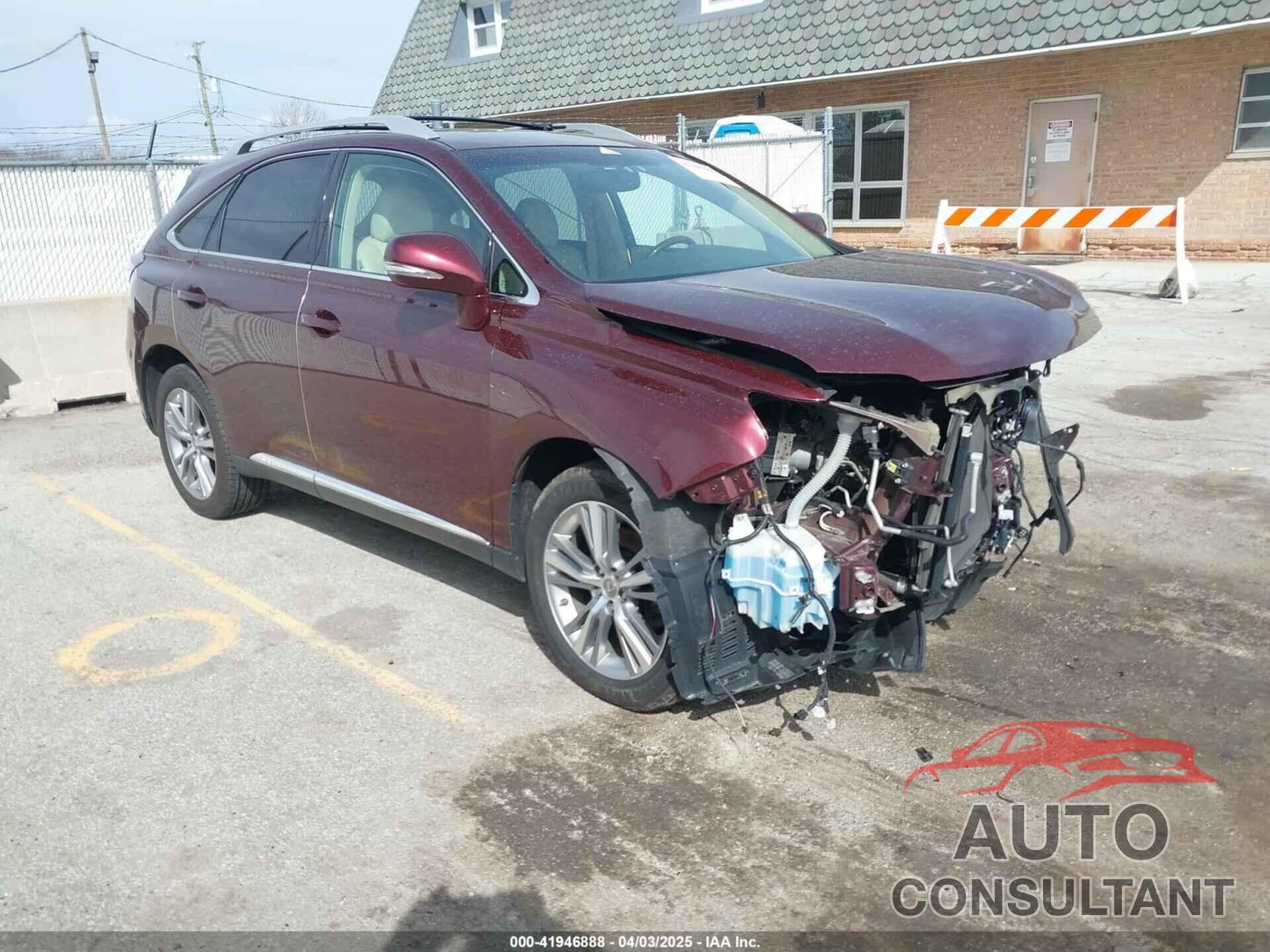 LEXUS RX 2015 - 2T2BK1BA9FC306199