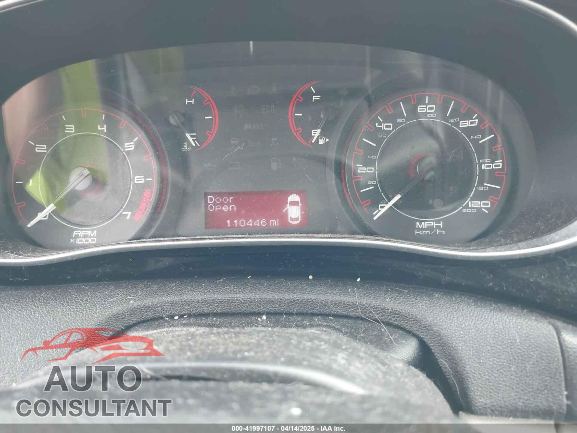 DODGE DART 2013 - 1C3CDFBA2DD343499
