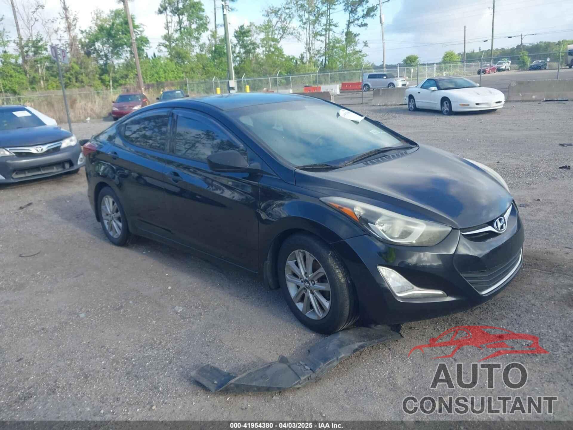 HYUNDAI ELANTRA 2016 - 5NPDH4AE9GH706084