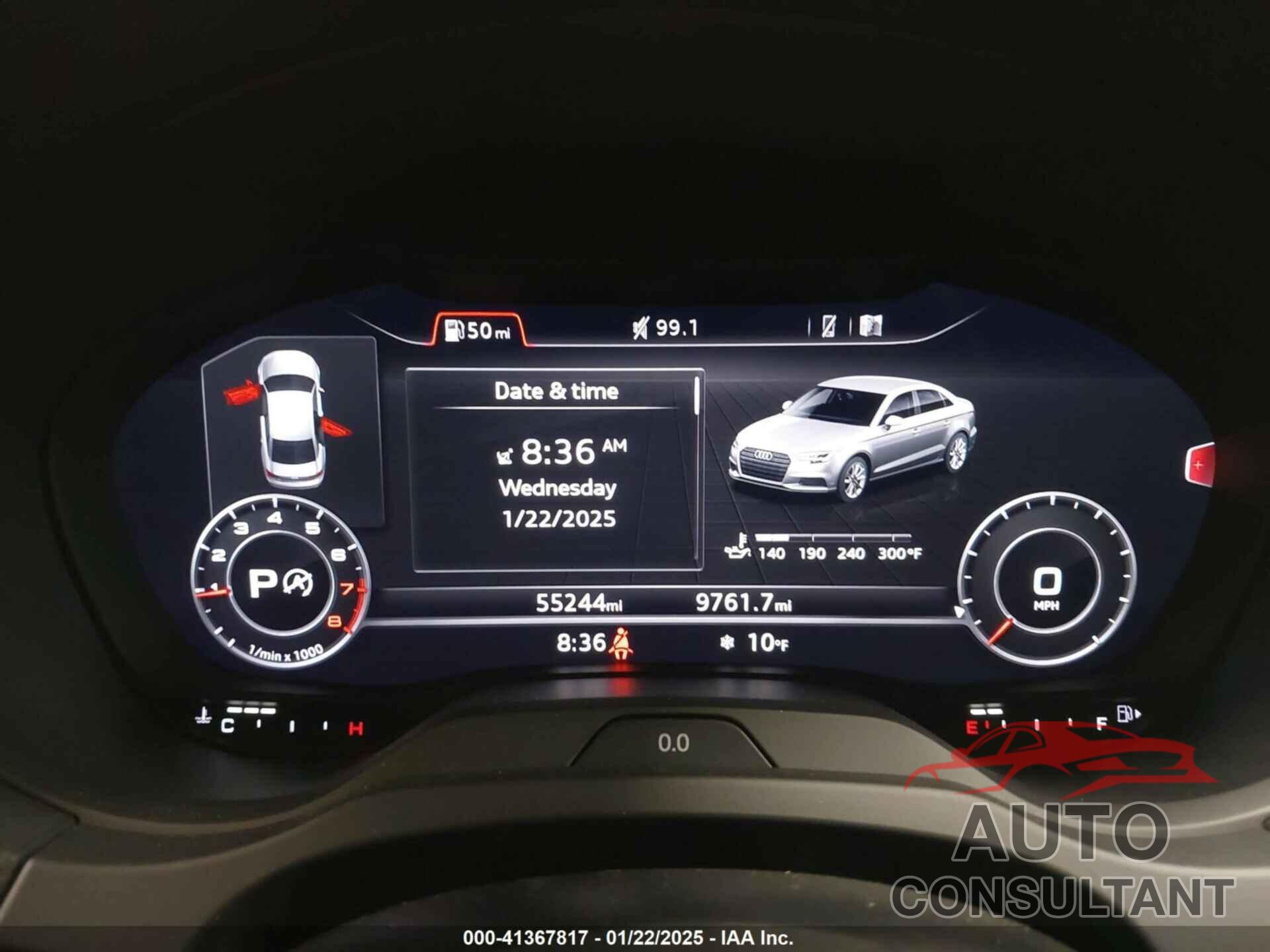 AUDI A3 2018 - WAUJ8GFF8J1006459