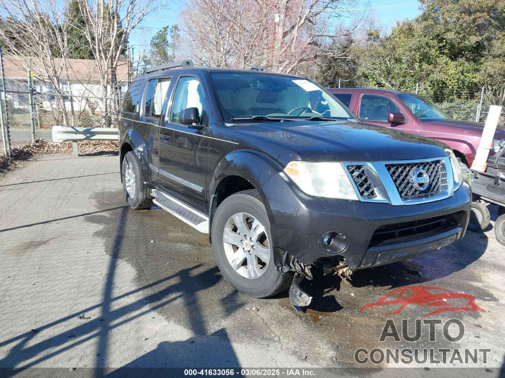 NISSAN PATHFINDER 2011 - 5N1AR1NB6BC603302
