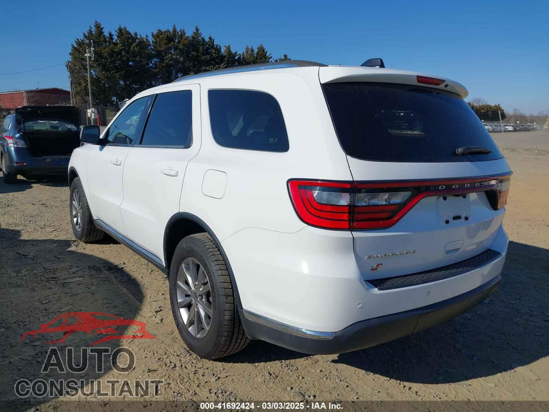 DODGE DURANGO 2018 - 1C4RDJAG2JC329778