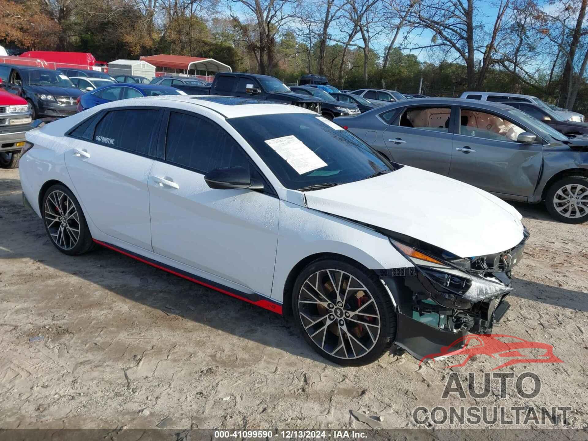 HYUNDAI ELANTRA N 2022 - KMHLW4AK3NU003327