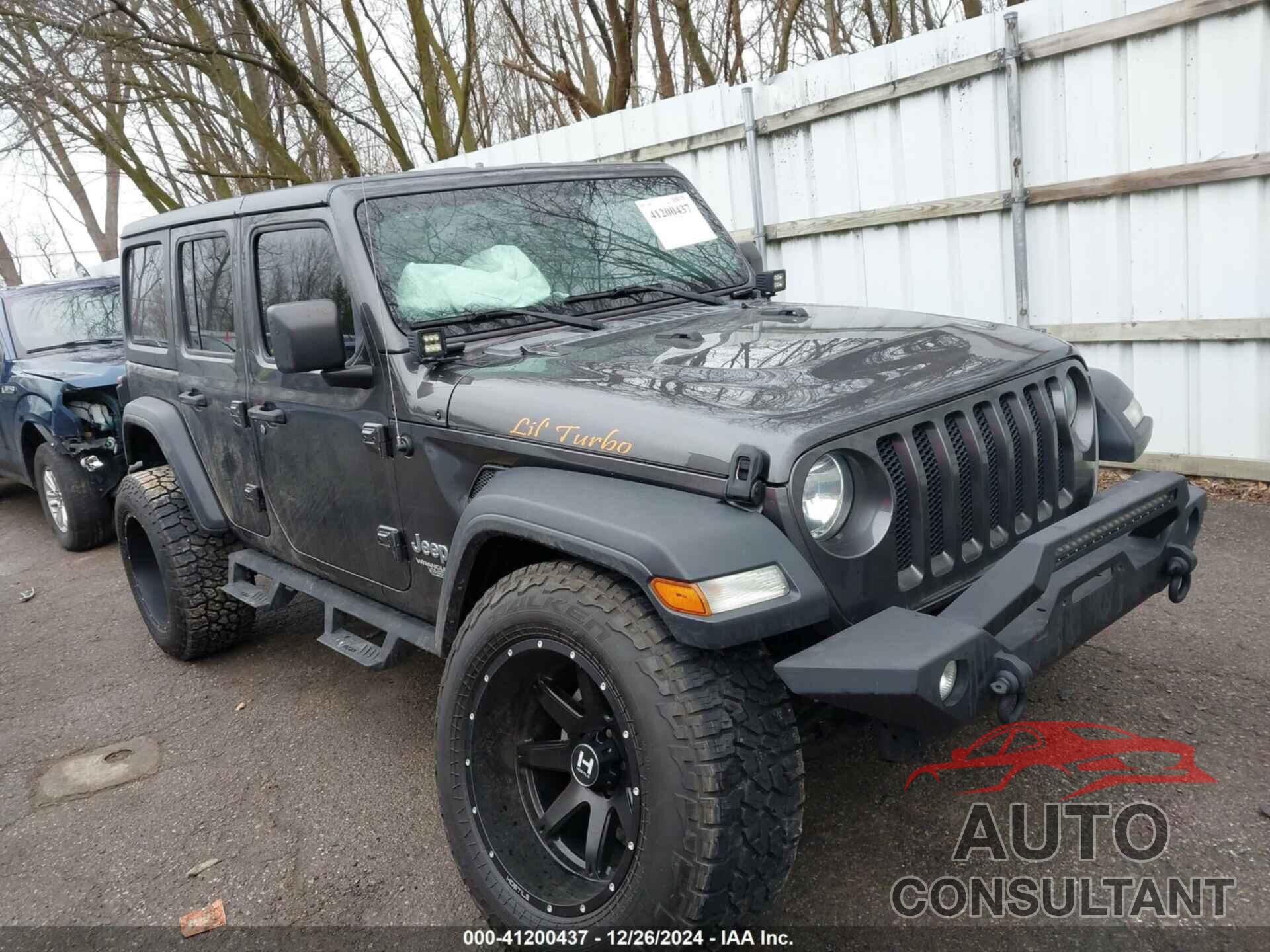 JEEP WRANGLER UNLIMITED 2020 - 1C4HJXDN3LW164701