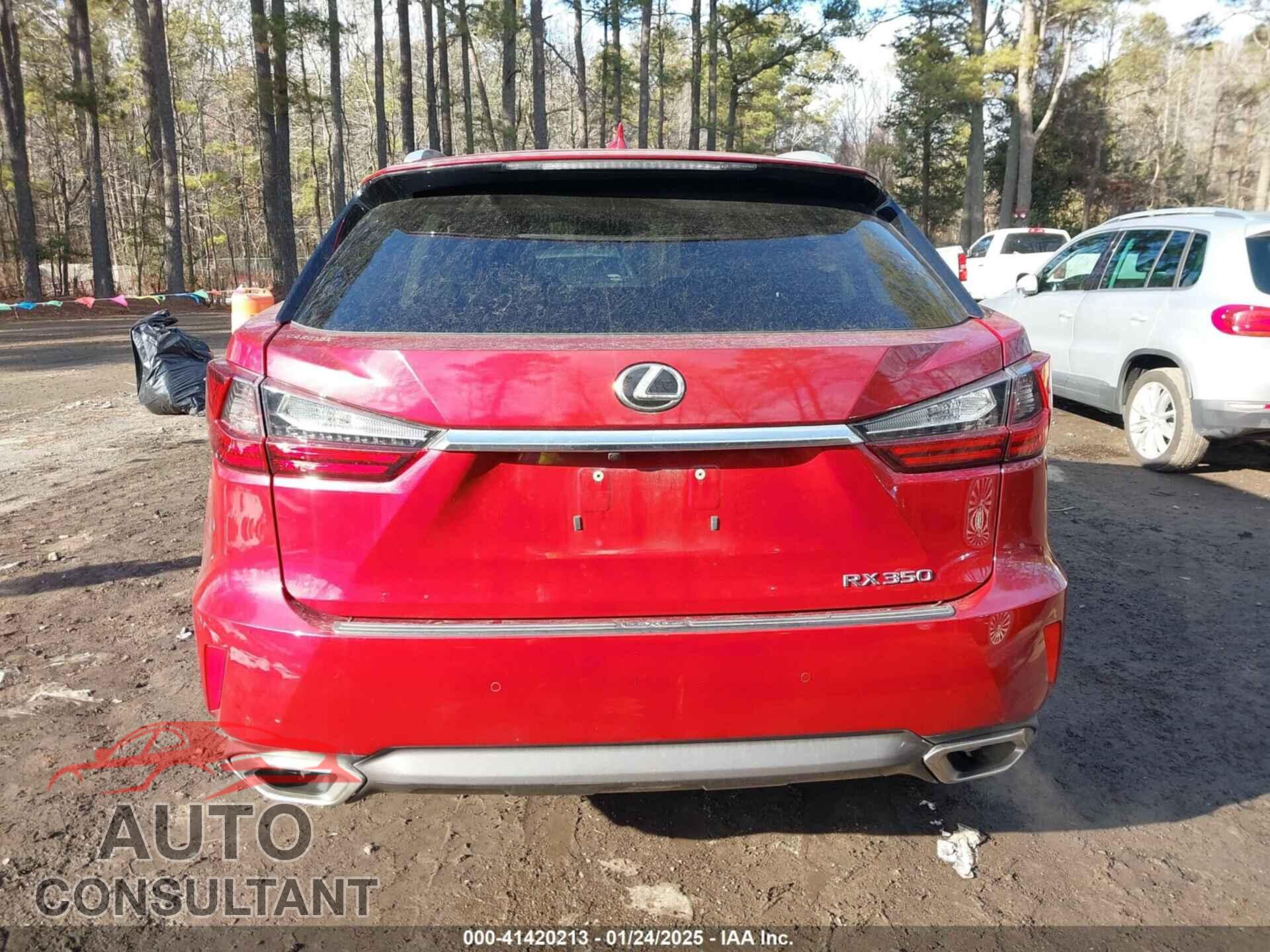 LEXUS RX 350 2017 - 2T2BZMCA6HC057438
