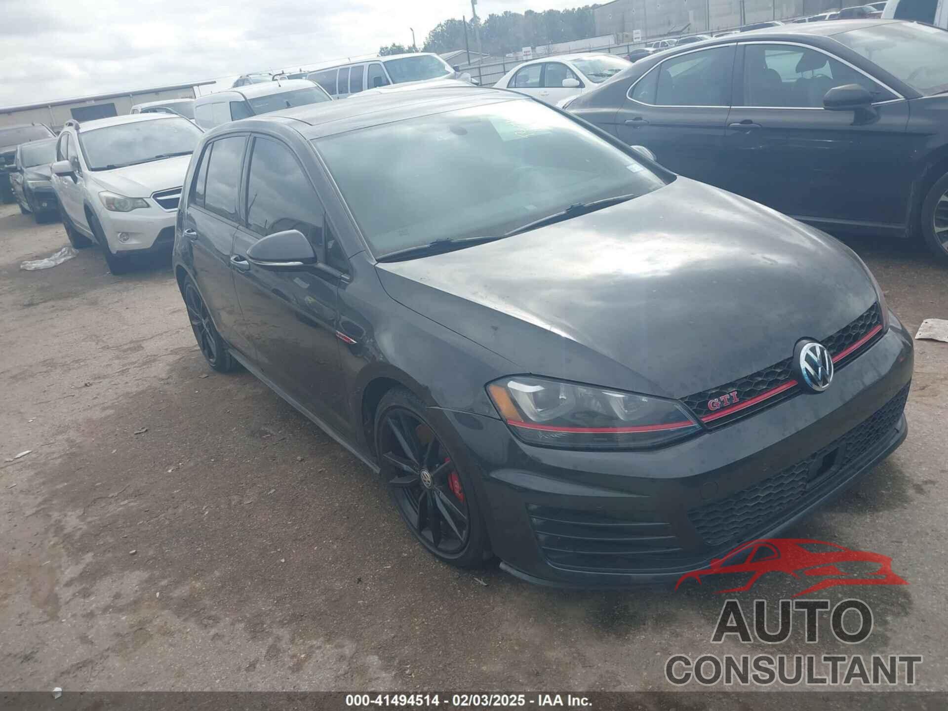 VOLKSWAGEN GOLF GTI 2015 - 3VW447AU4FM075027