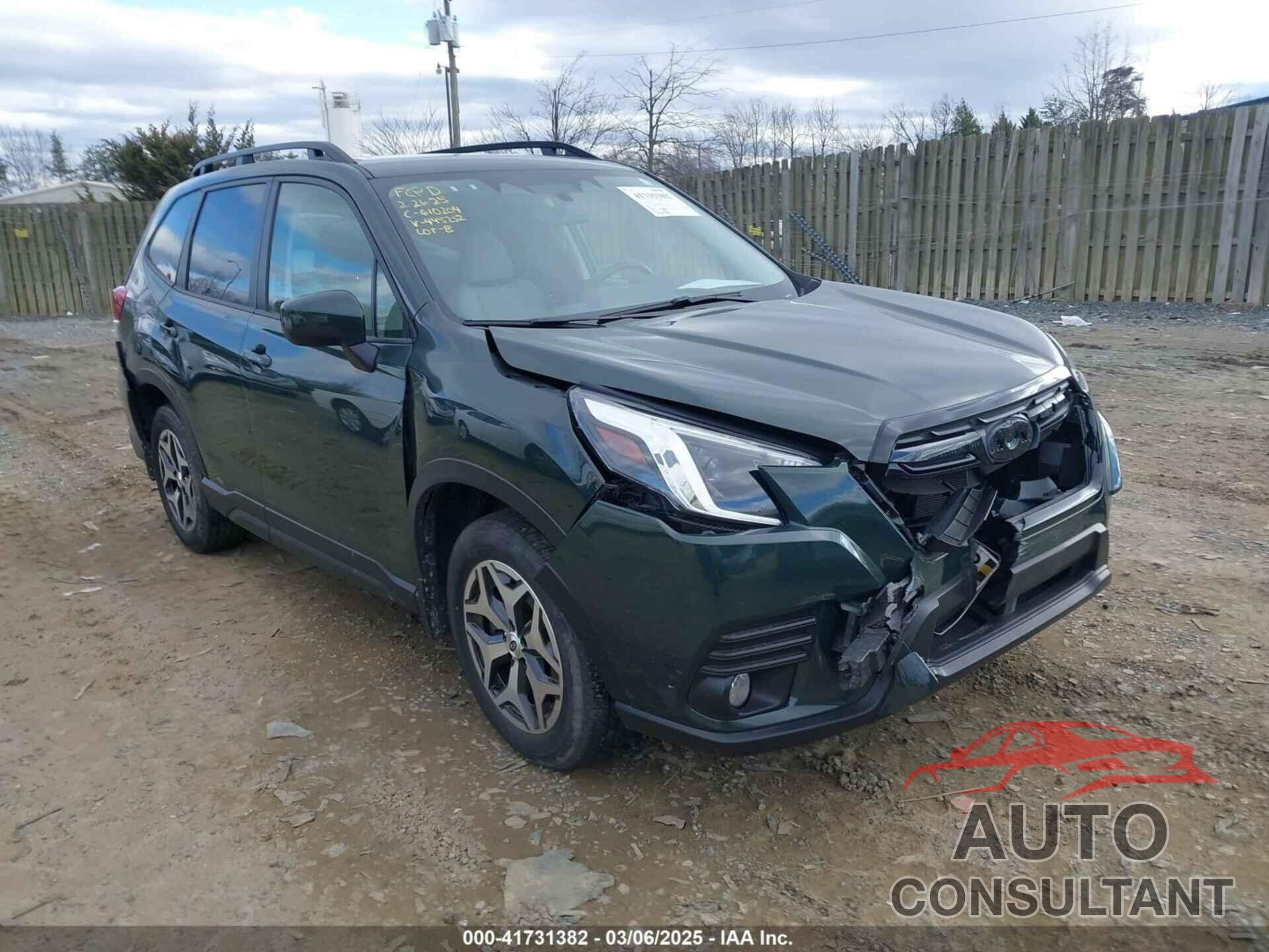 SUBARU FORESTER 2023 - JF2SKADC0PH445252