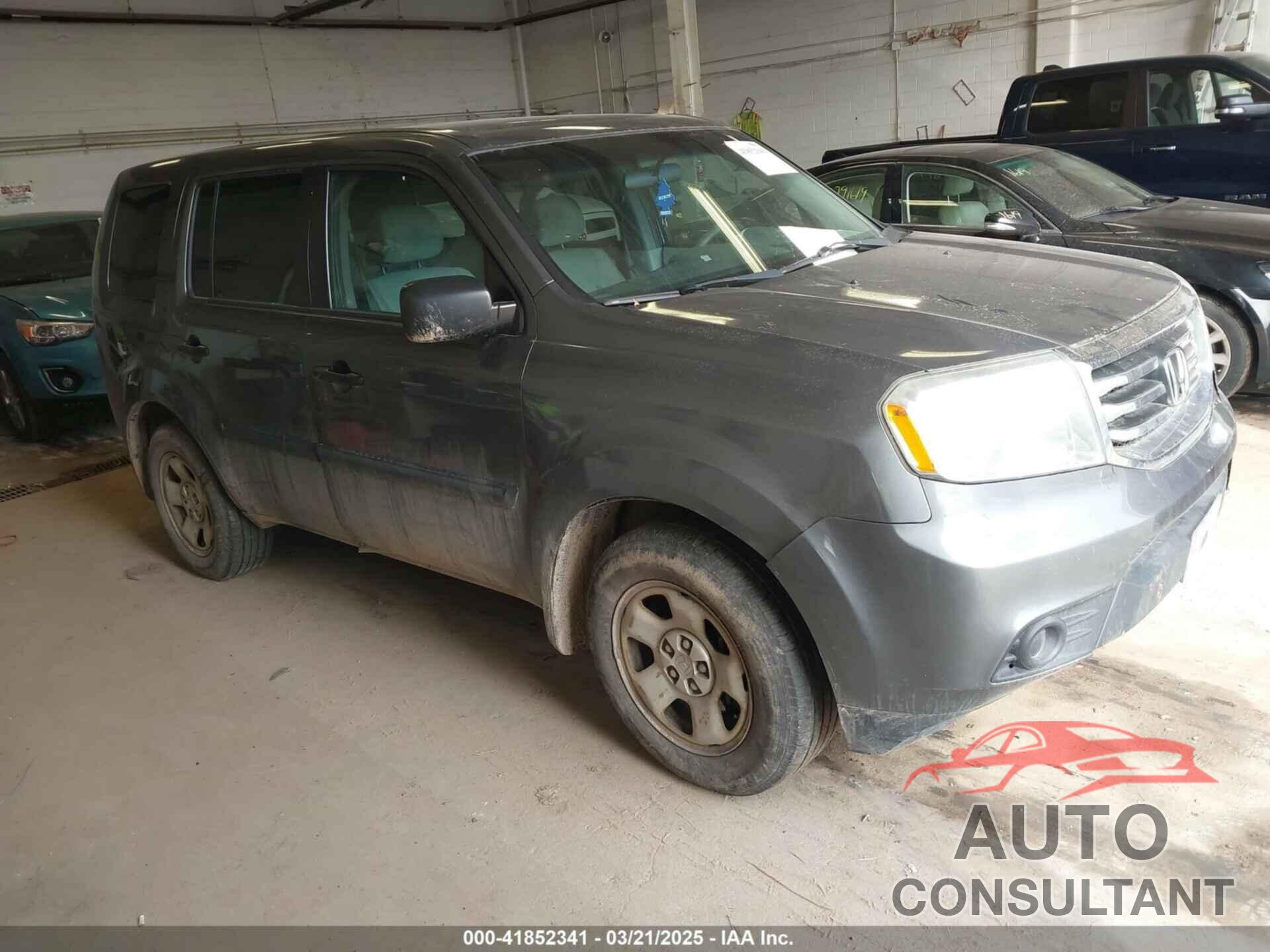 HONDA PILOT 2012 - 5FNYF4H23CB015371