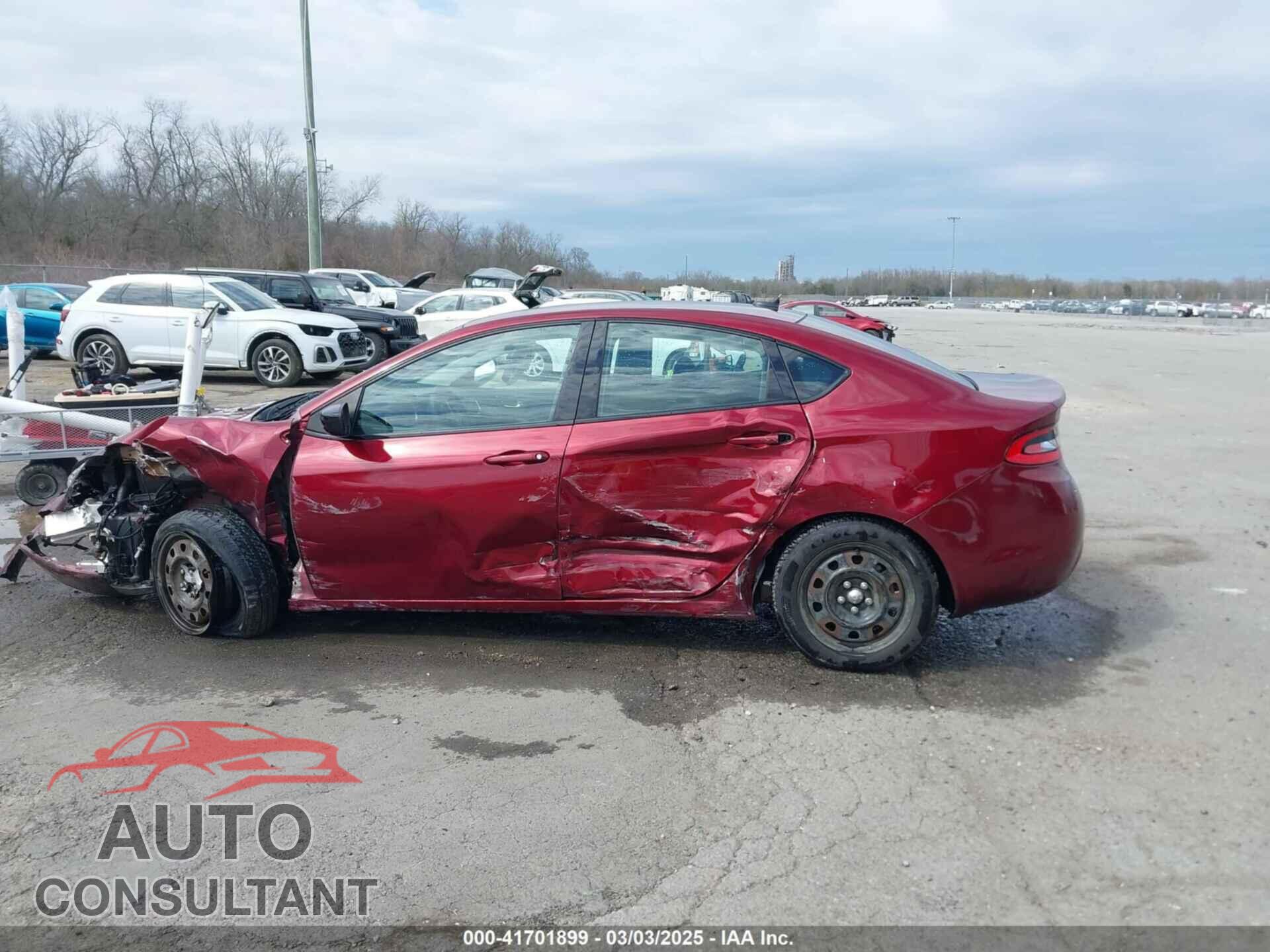 DODGE DART 2015 - 1C3CDFAA1FD345605