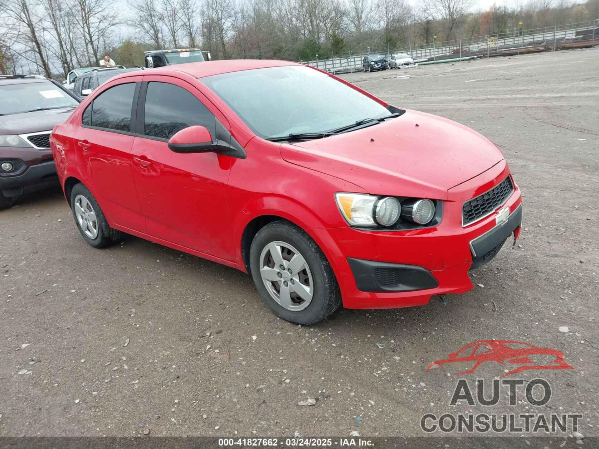CHEVROLET SONIC 2013 - 1G1JA5SH7D4206179